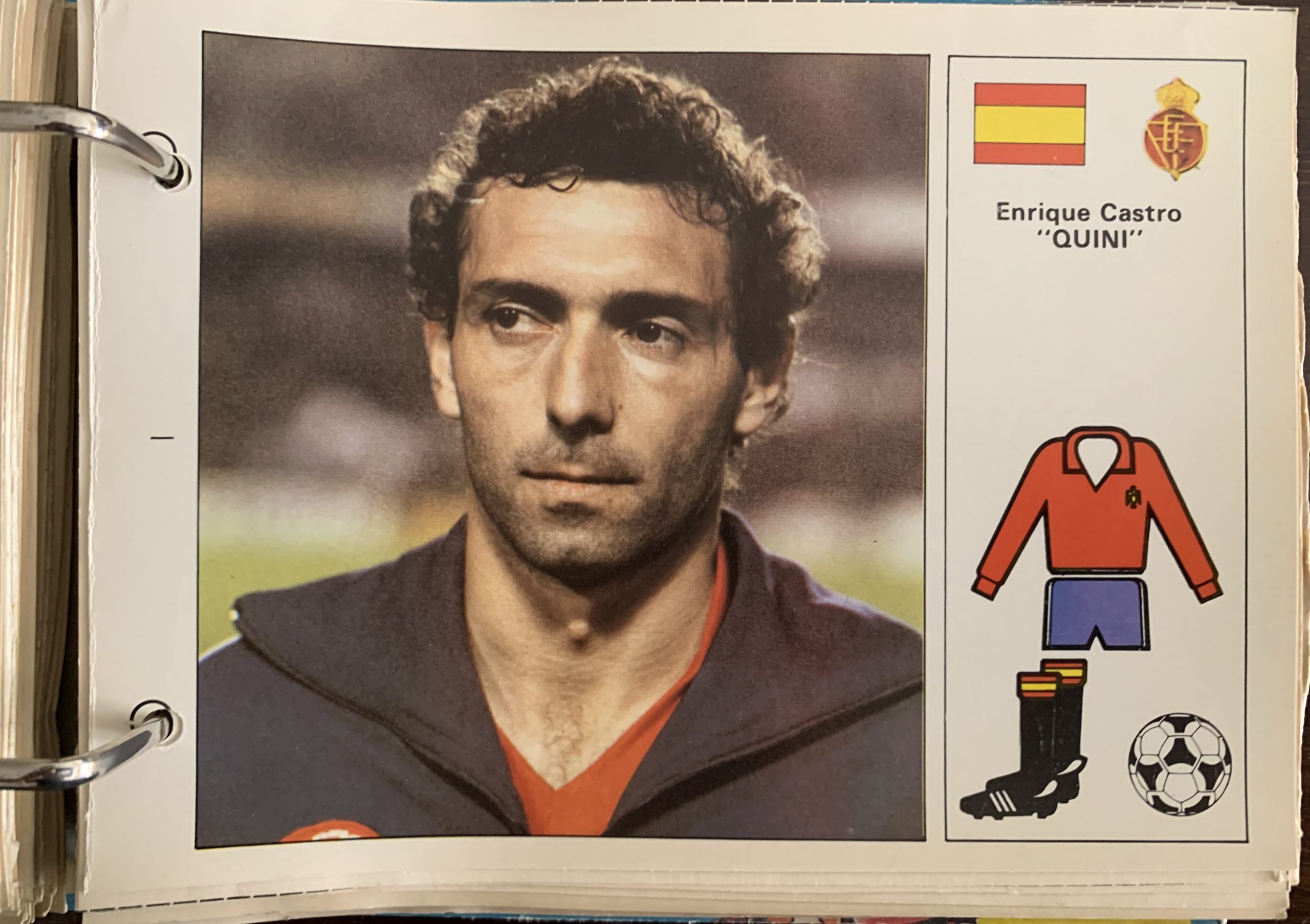 Col·lecció Las estrellas del Mundial 1982 relacionada amb el Camp Nou i Maradona