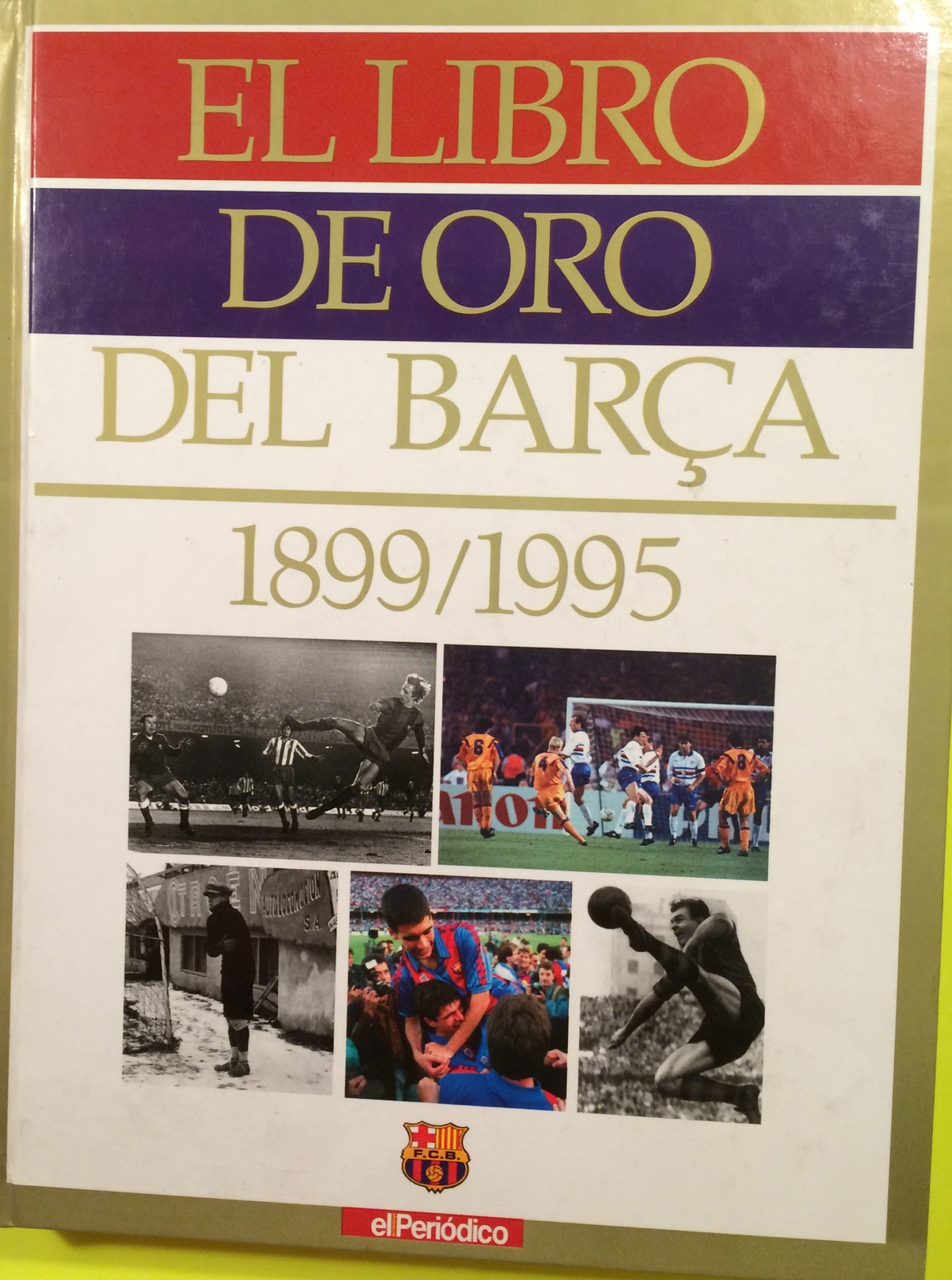 El libro de Oro del Barça 1995