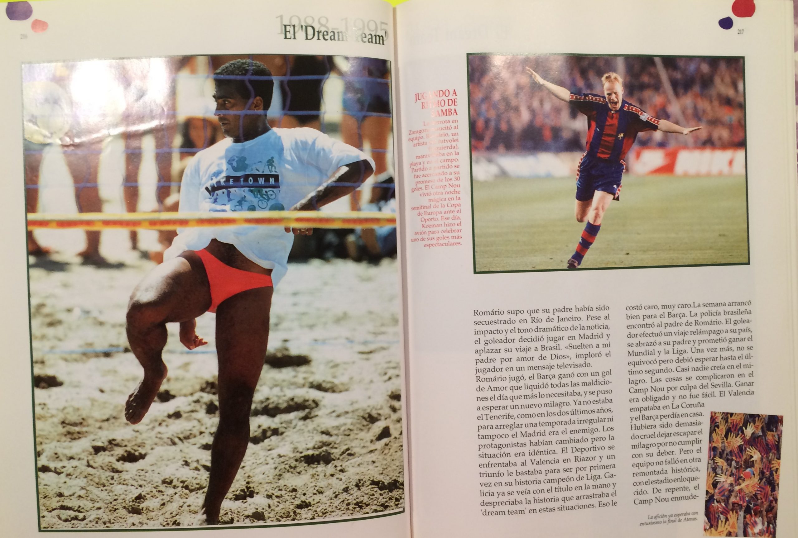 El libro de Oro del Barça 1995