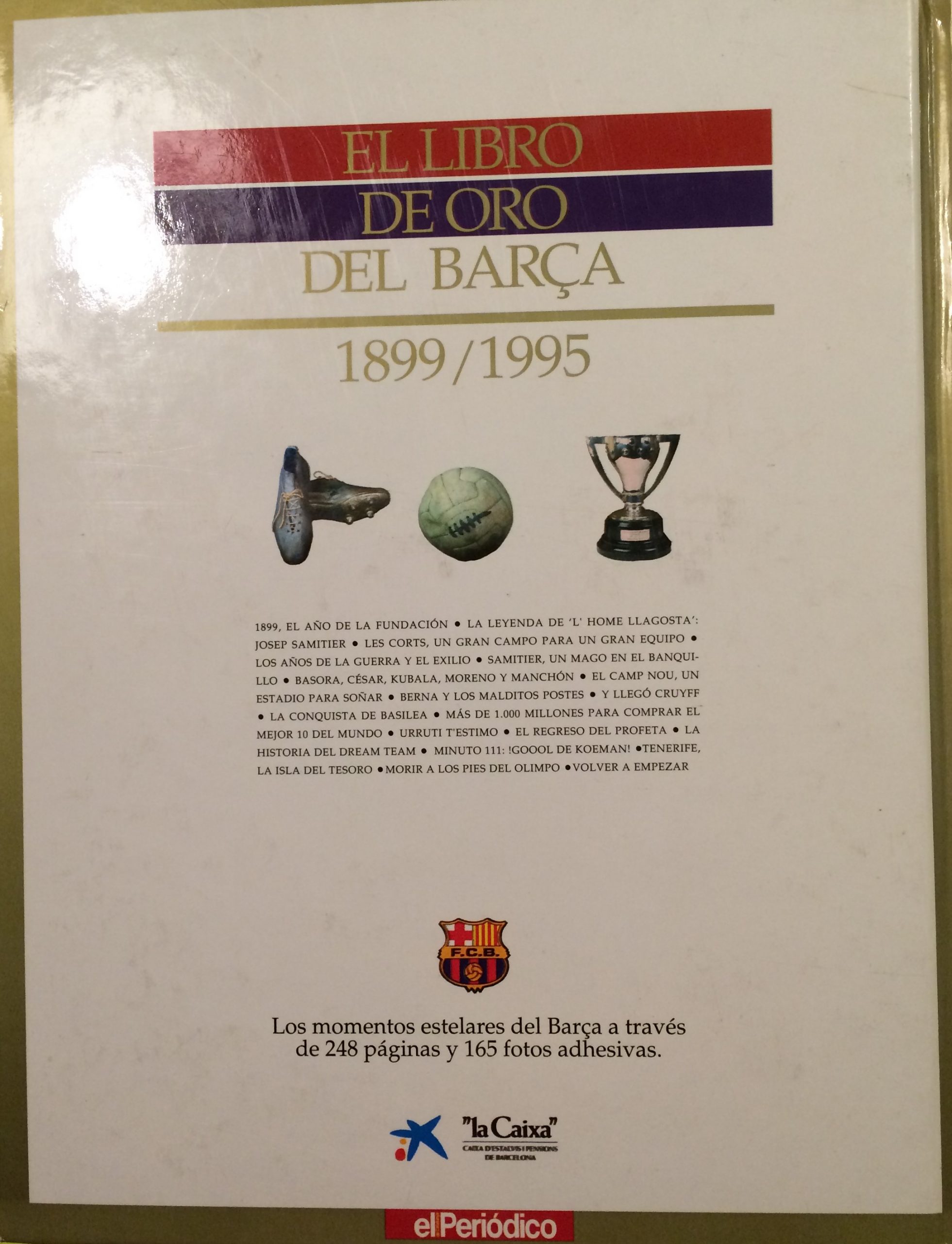 El libro de Oro del Barça 1995