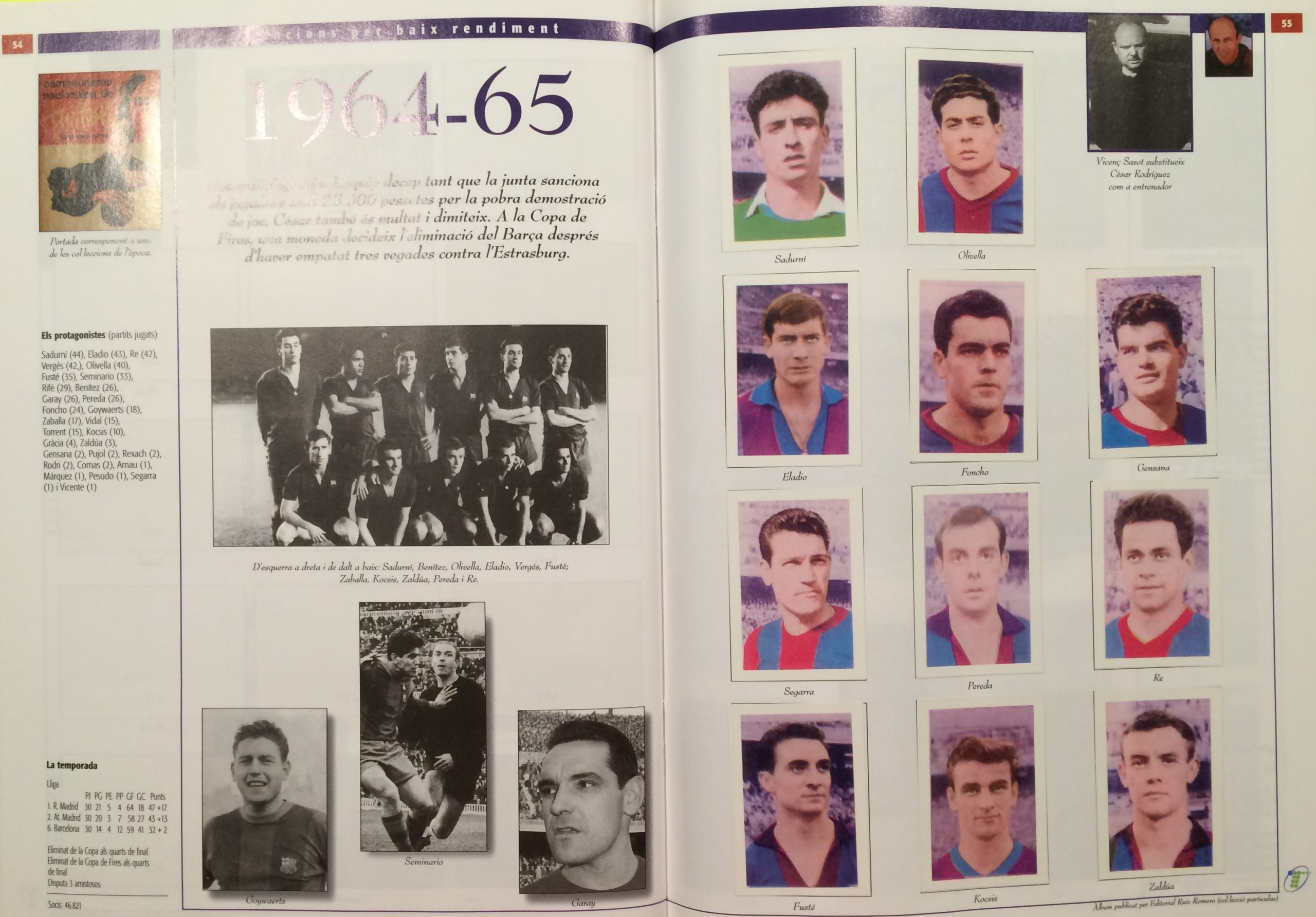 L'àlbum del Barça 1939 - 1972