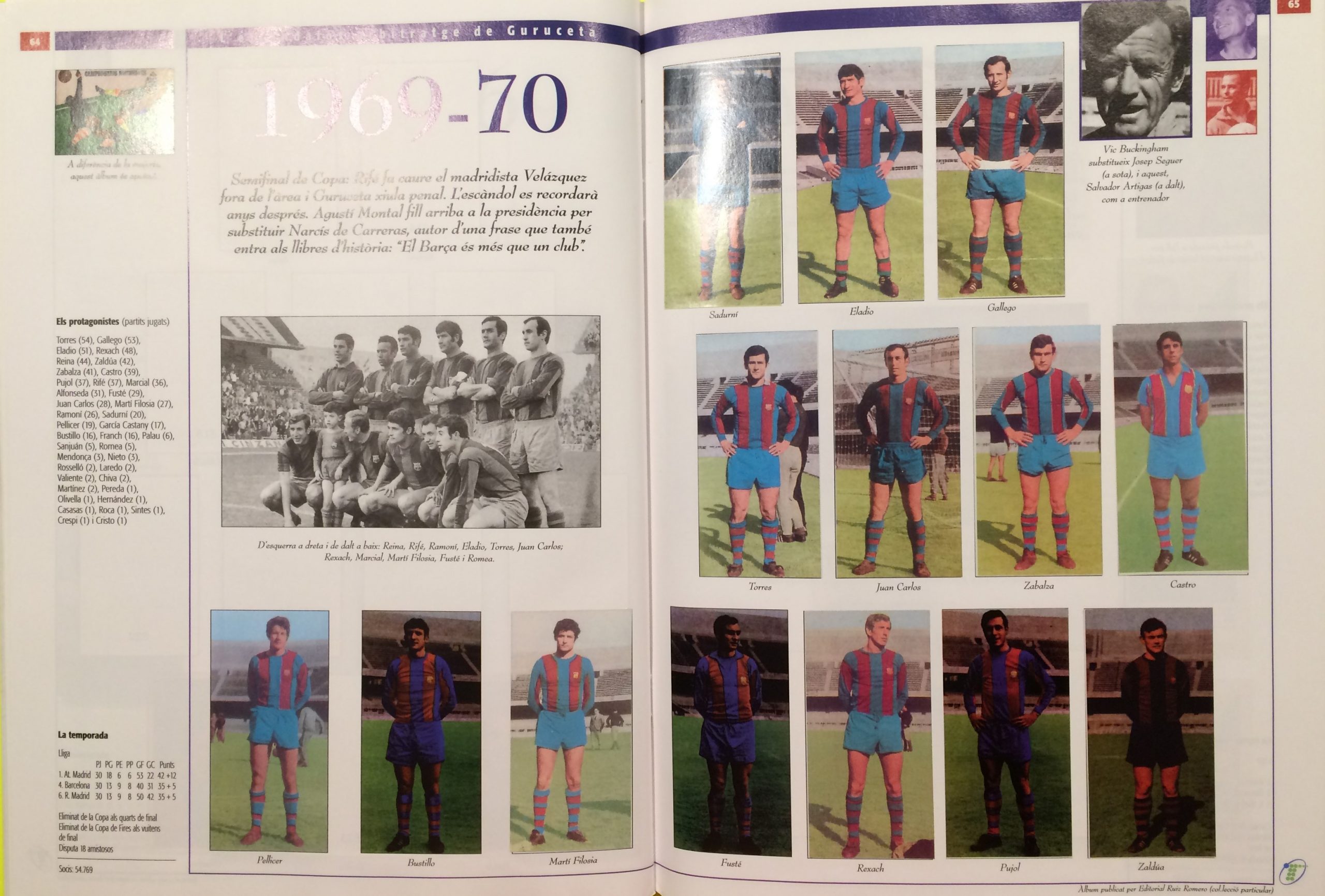 L'àlbum del Barça 1939 - 1972