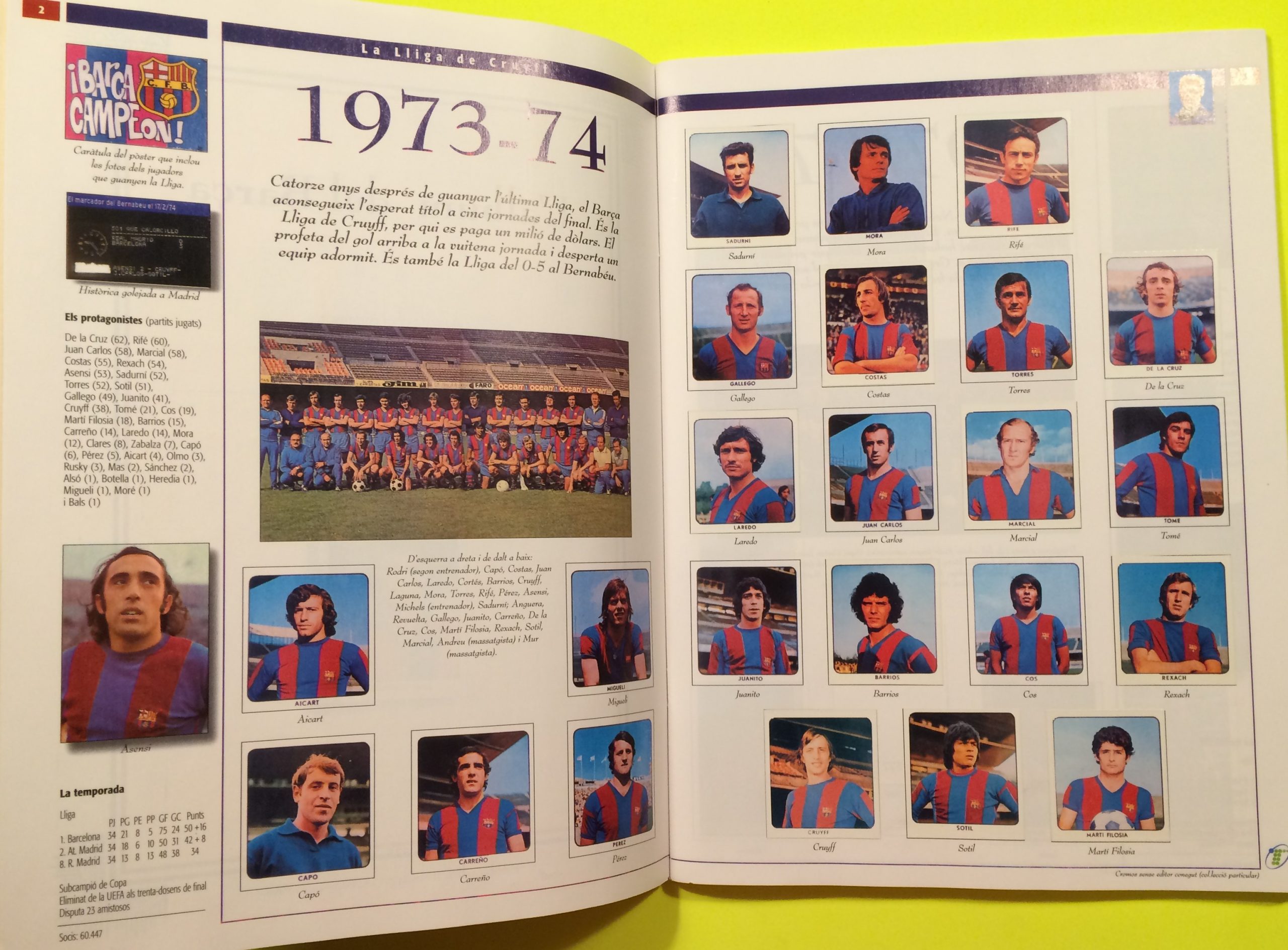 L'àlbum del Barça 1973 -1999