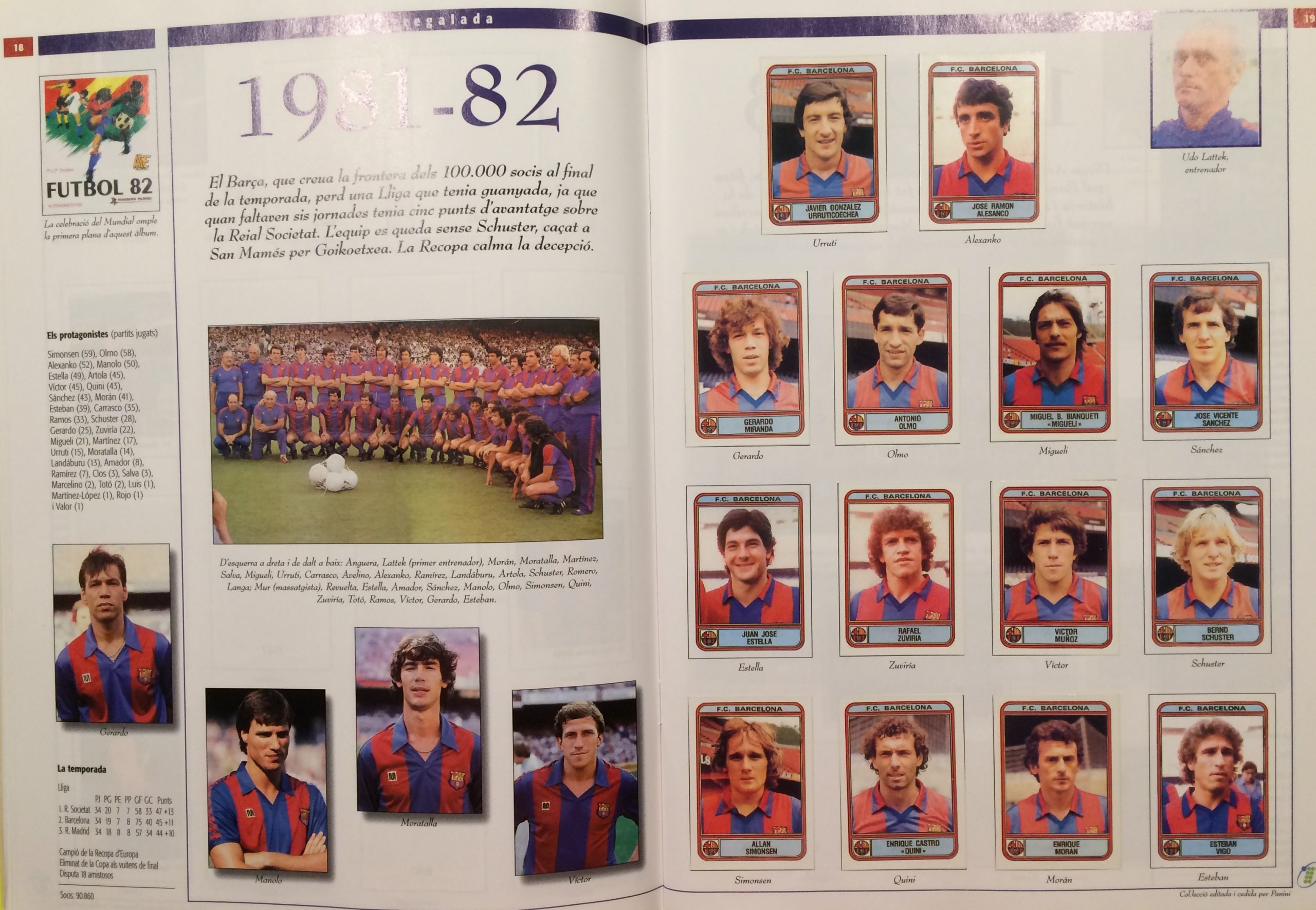 L'àlbum del Barça 1973 -1999