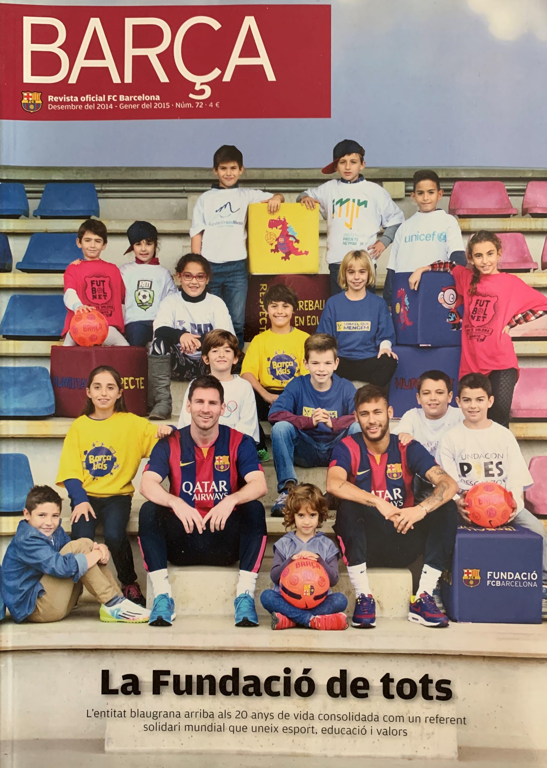 Revista BARÇA, desembre 2014 La fundació de tots