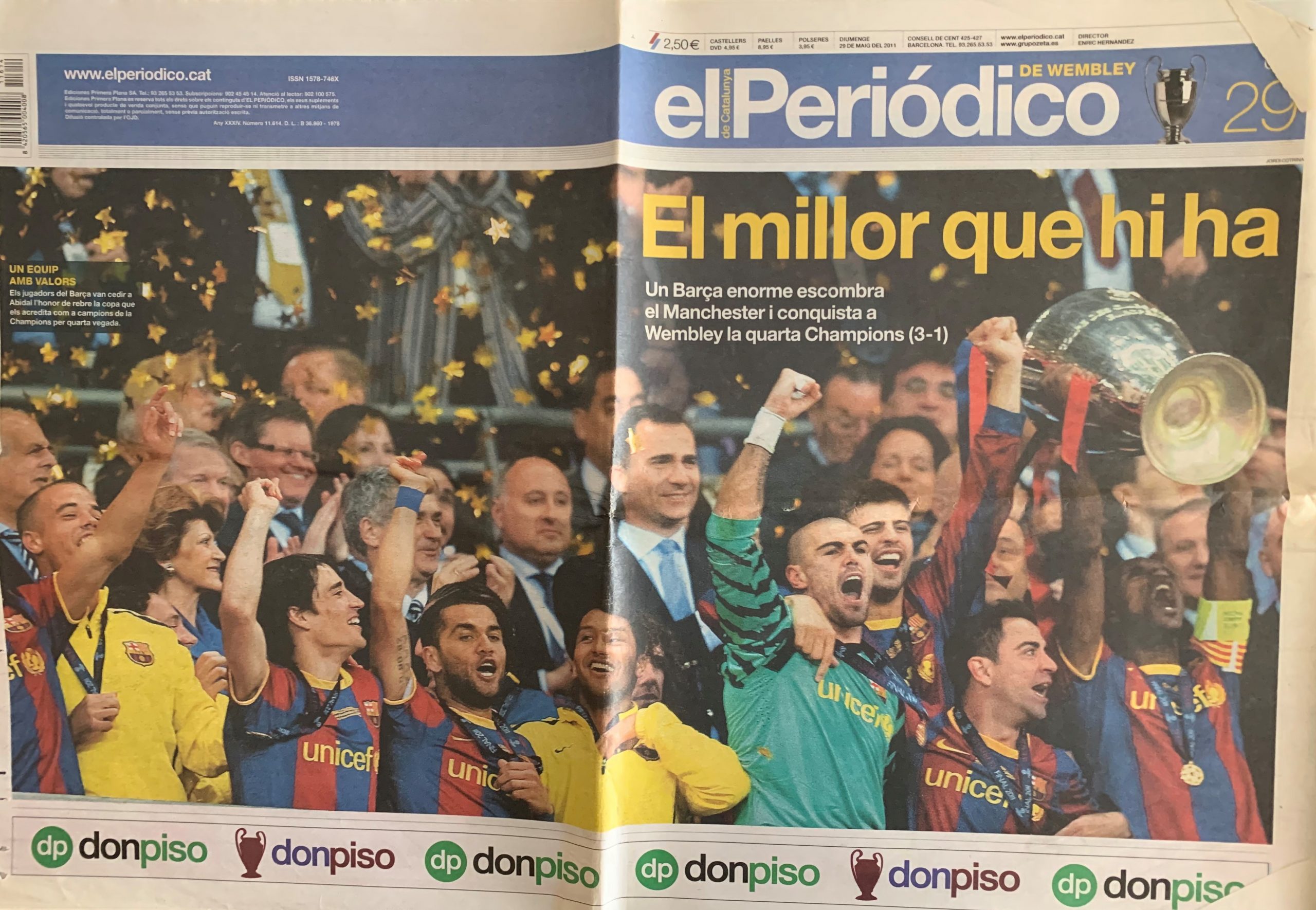 eL Periódico 29/05/2011 El millor que hi ha