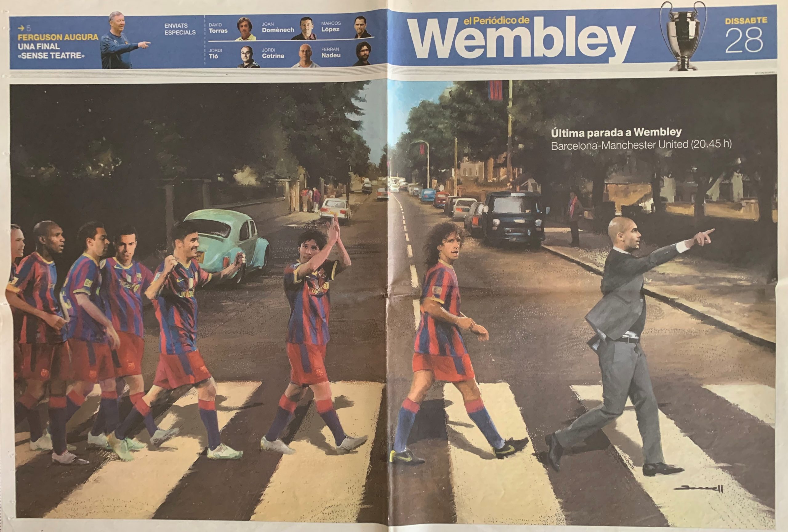 eL Periódico de Wembley 28/05/2011 Última parada Wembley