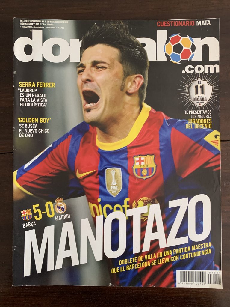 Portada de la revista Don Balón: Manotazo: el 5-0 al Real Madrid, col·lecció Records Barcelona