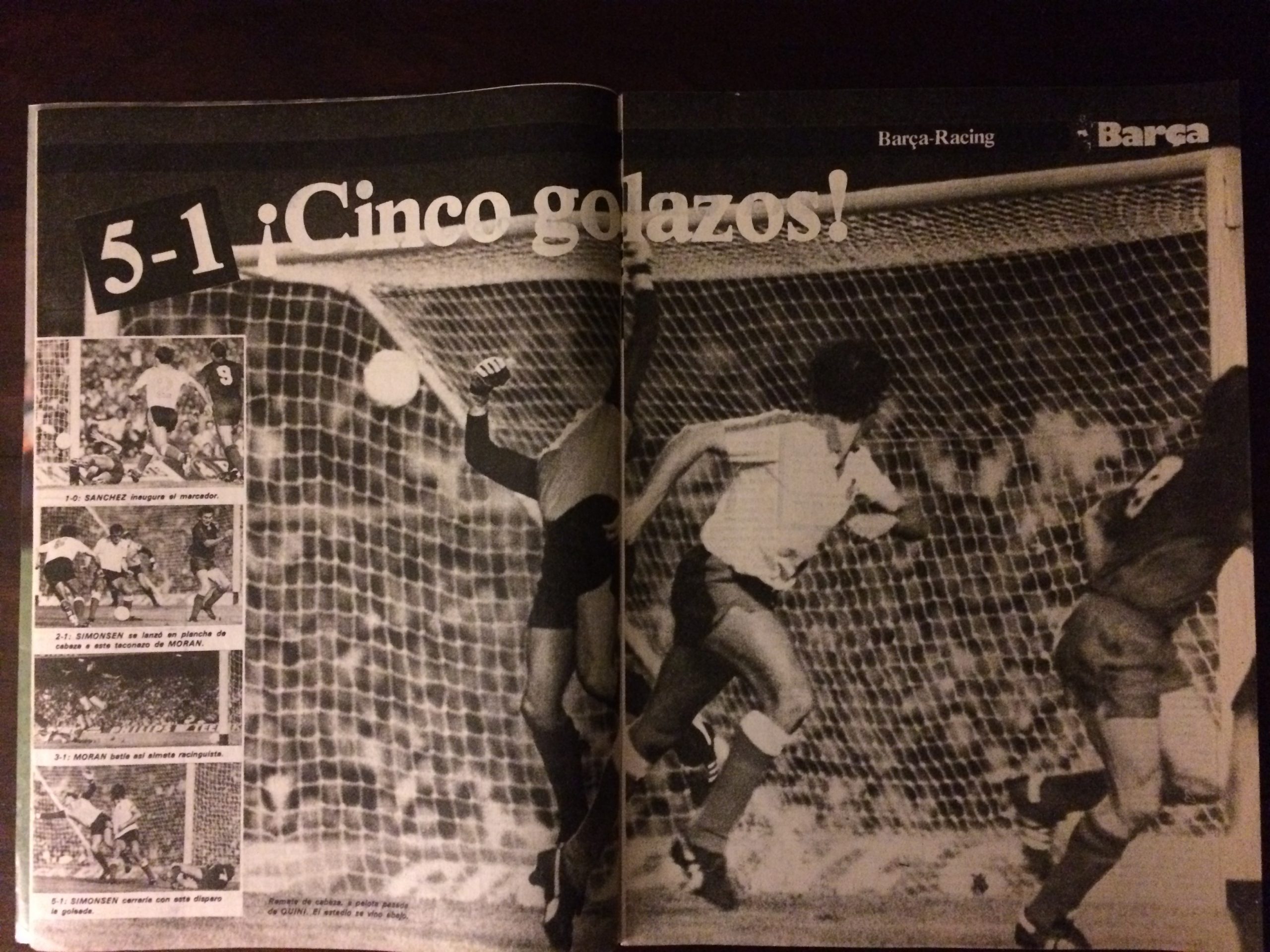 Revista Barça octubre 1981