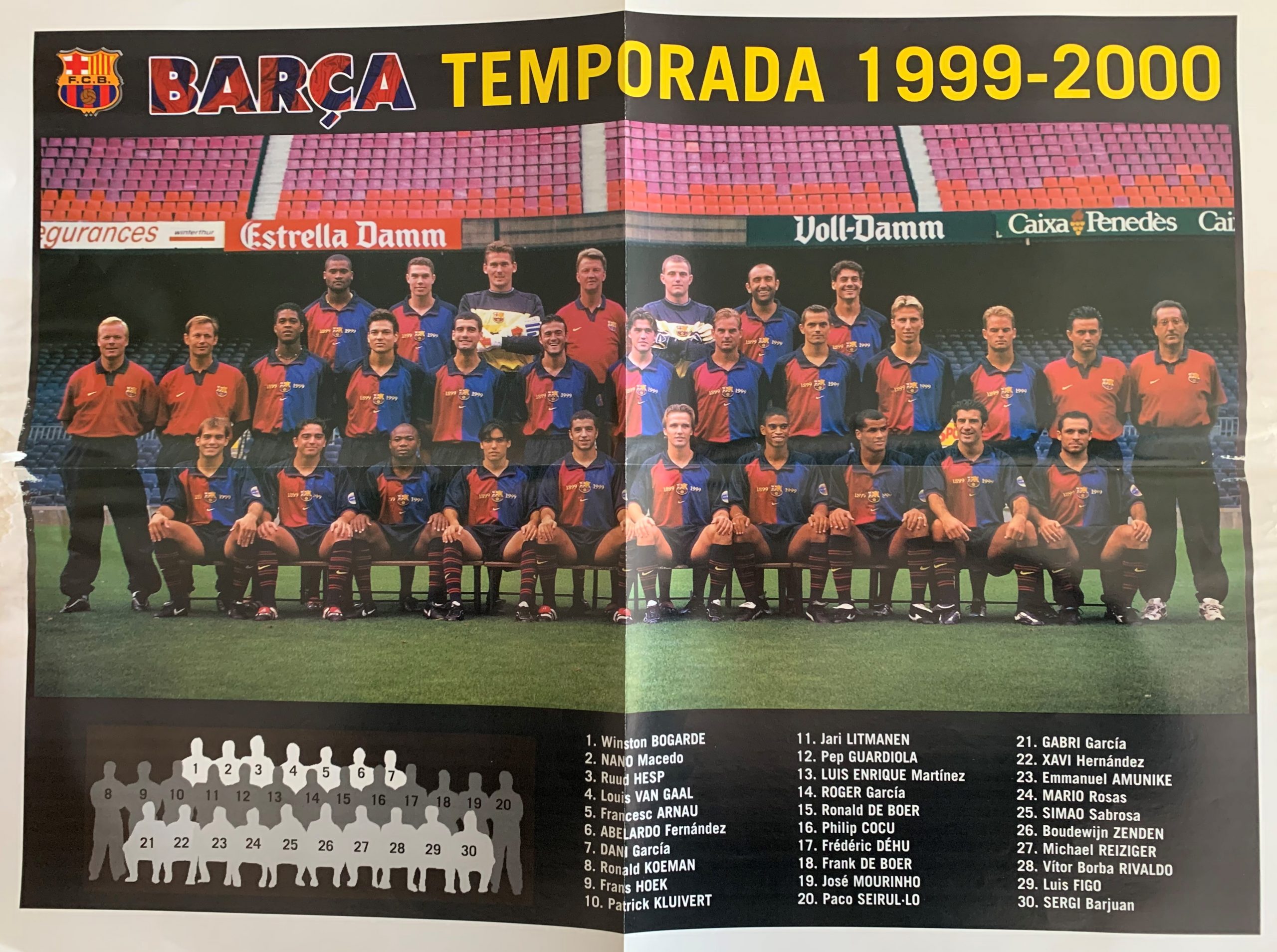 PÒSTER TEMPORADA 1999-2000