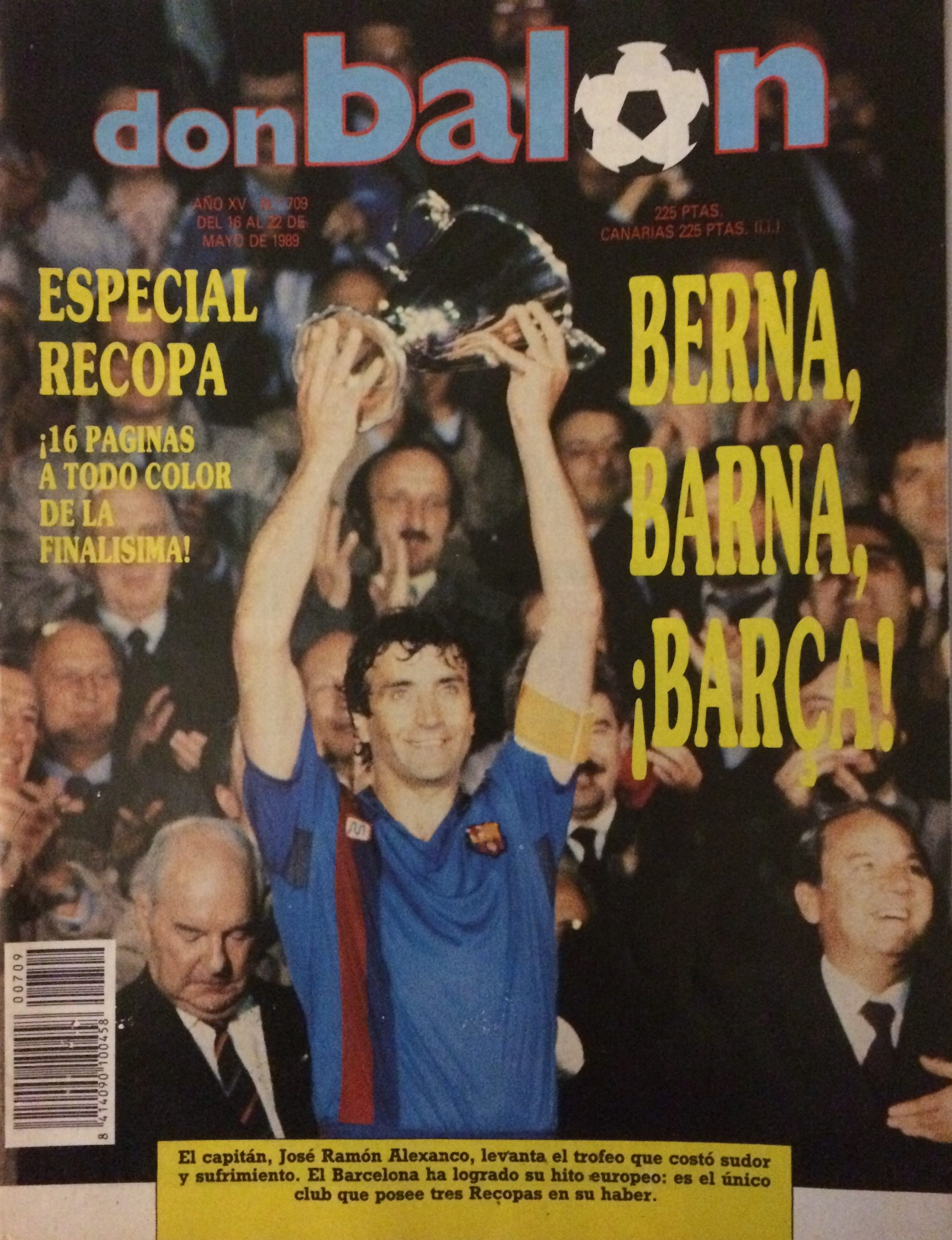 Don Balon Especial Recopa mayo 1989