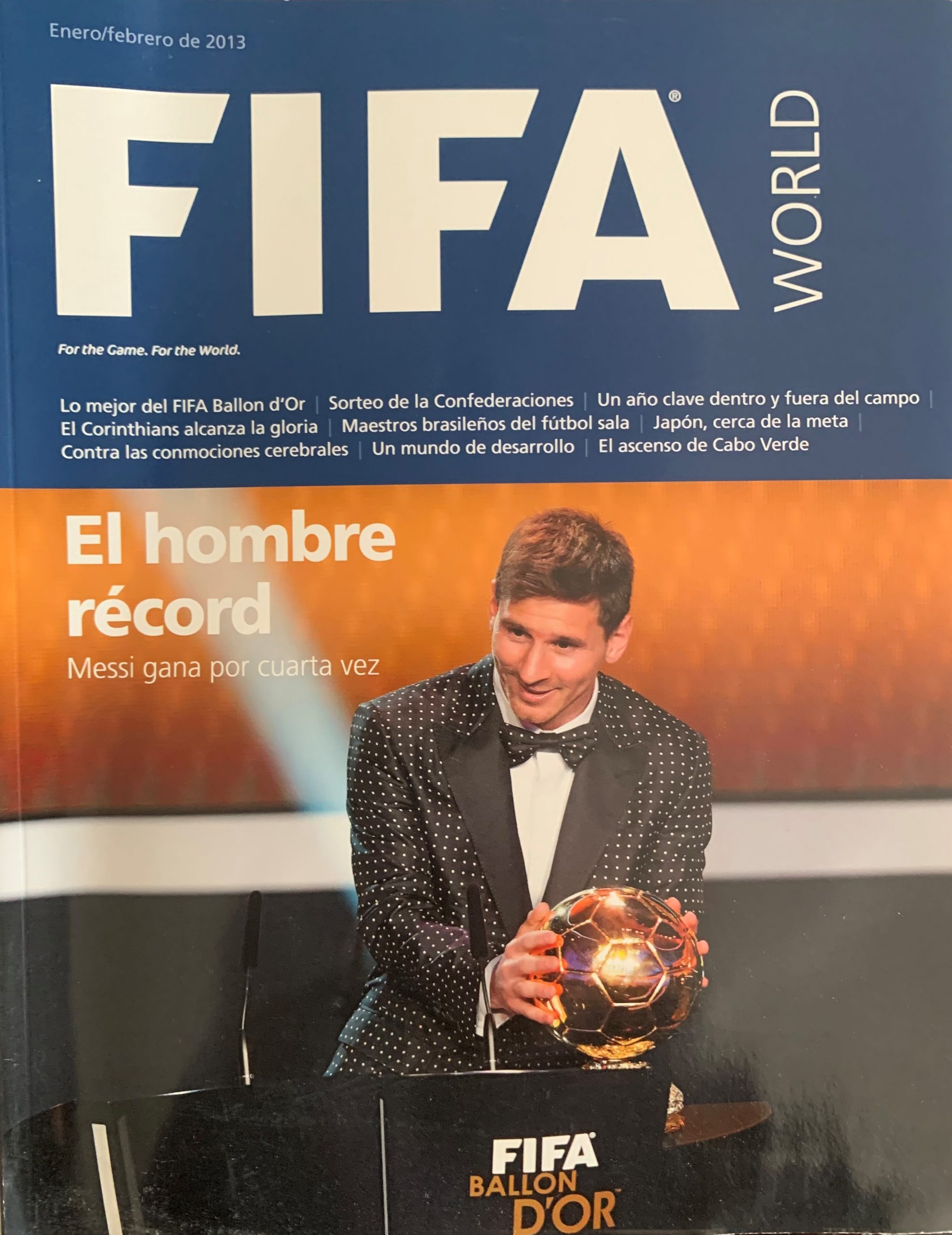 FIFA WORLD enero febrero 2013