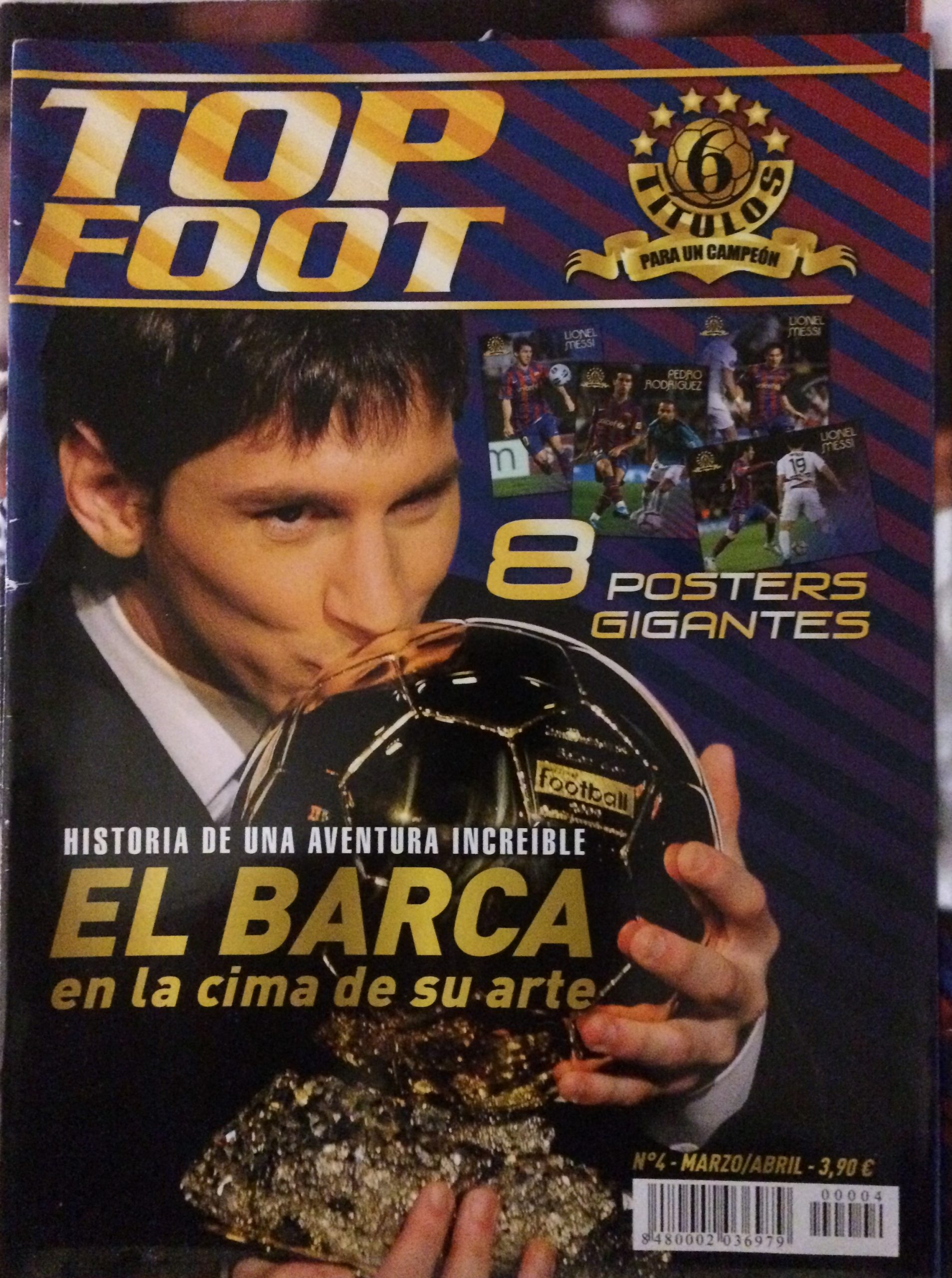TOP FOOT Historia de una aventura increible EL BARÇA en la cima de su arte