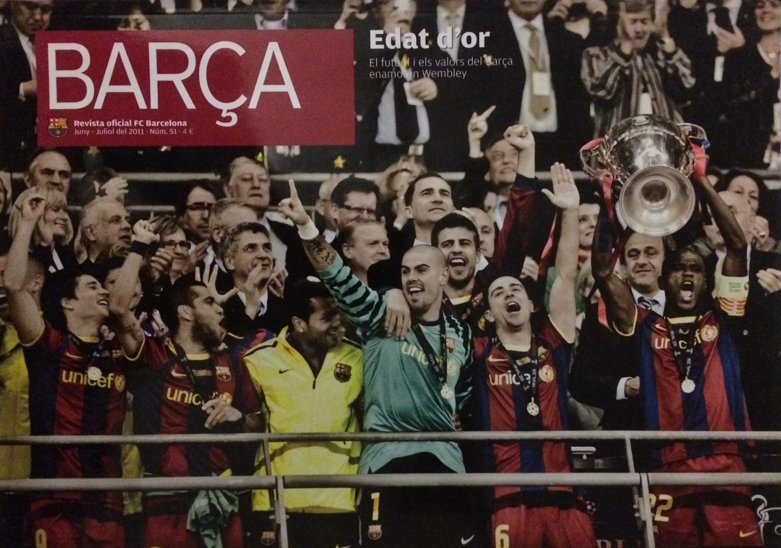 Revista Barça Edat d'or juny juliol 2011