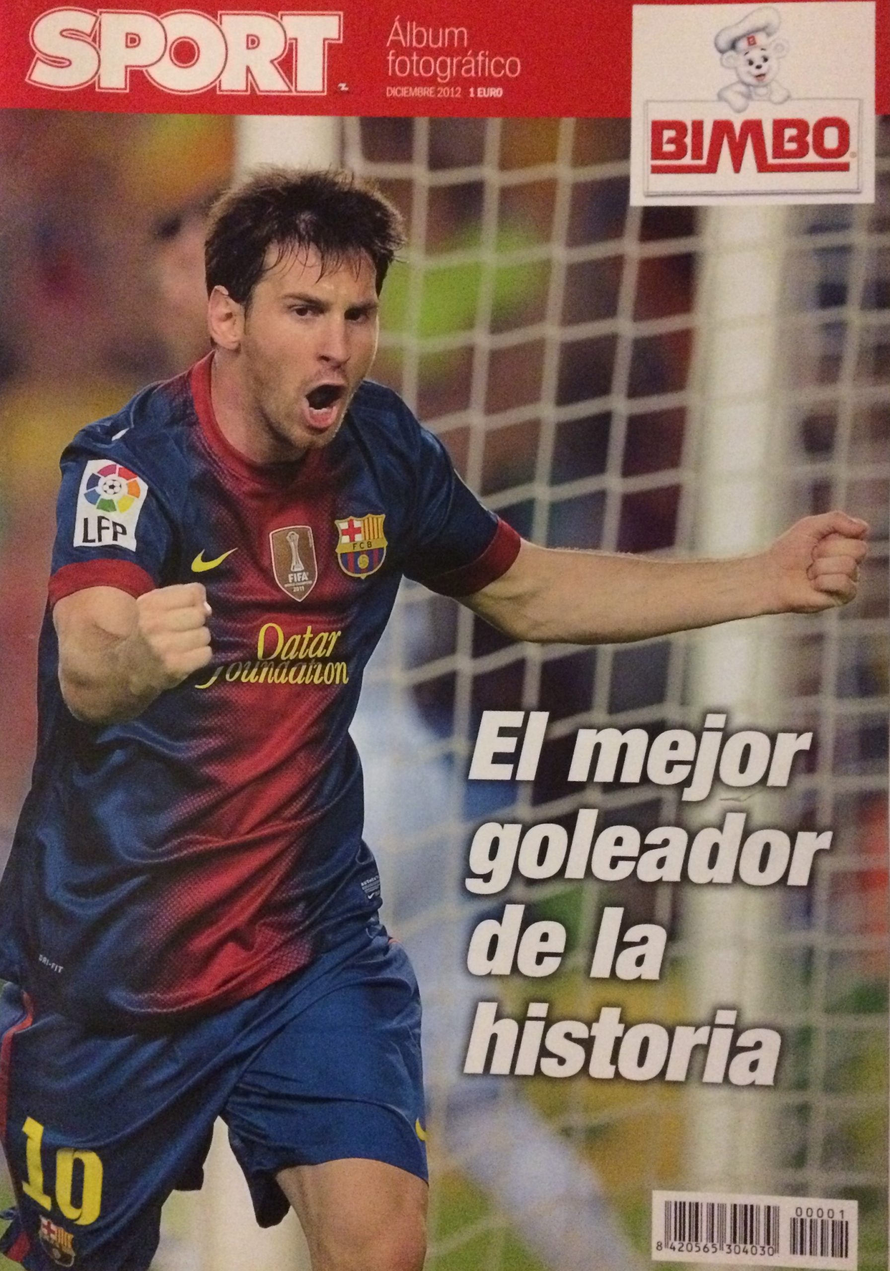 Sport álbum fotográfico diciembre 2012 Messi el mejor goleador de la historia