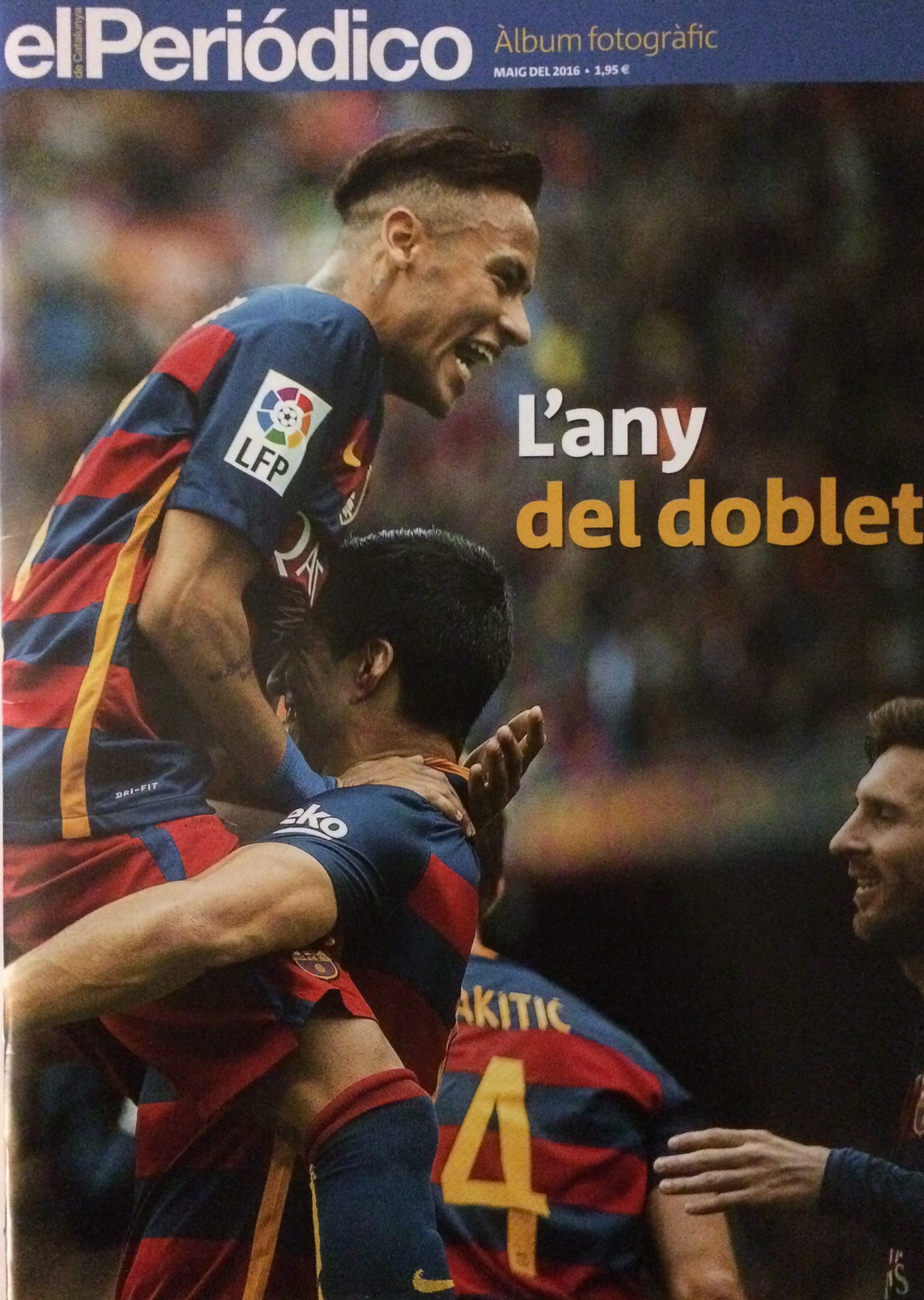 el Periódico Àlbum fotogràfic L'any del doblet maig del 2016