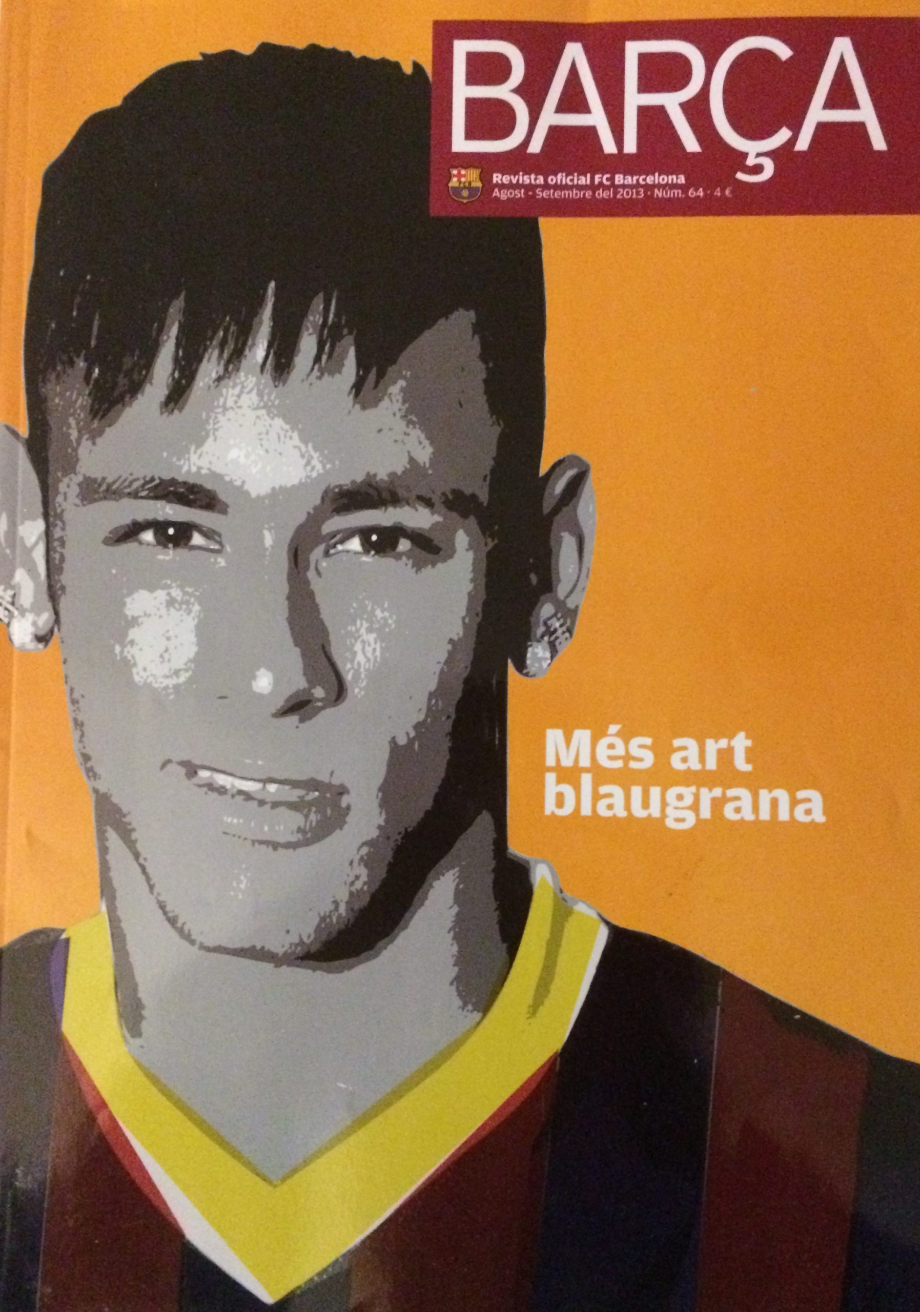 Revista Barça agost-setembre 2013 Més art blaugrana