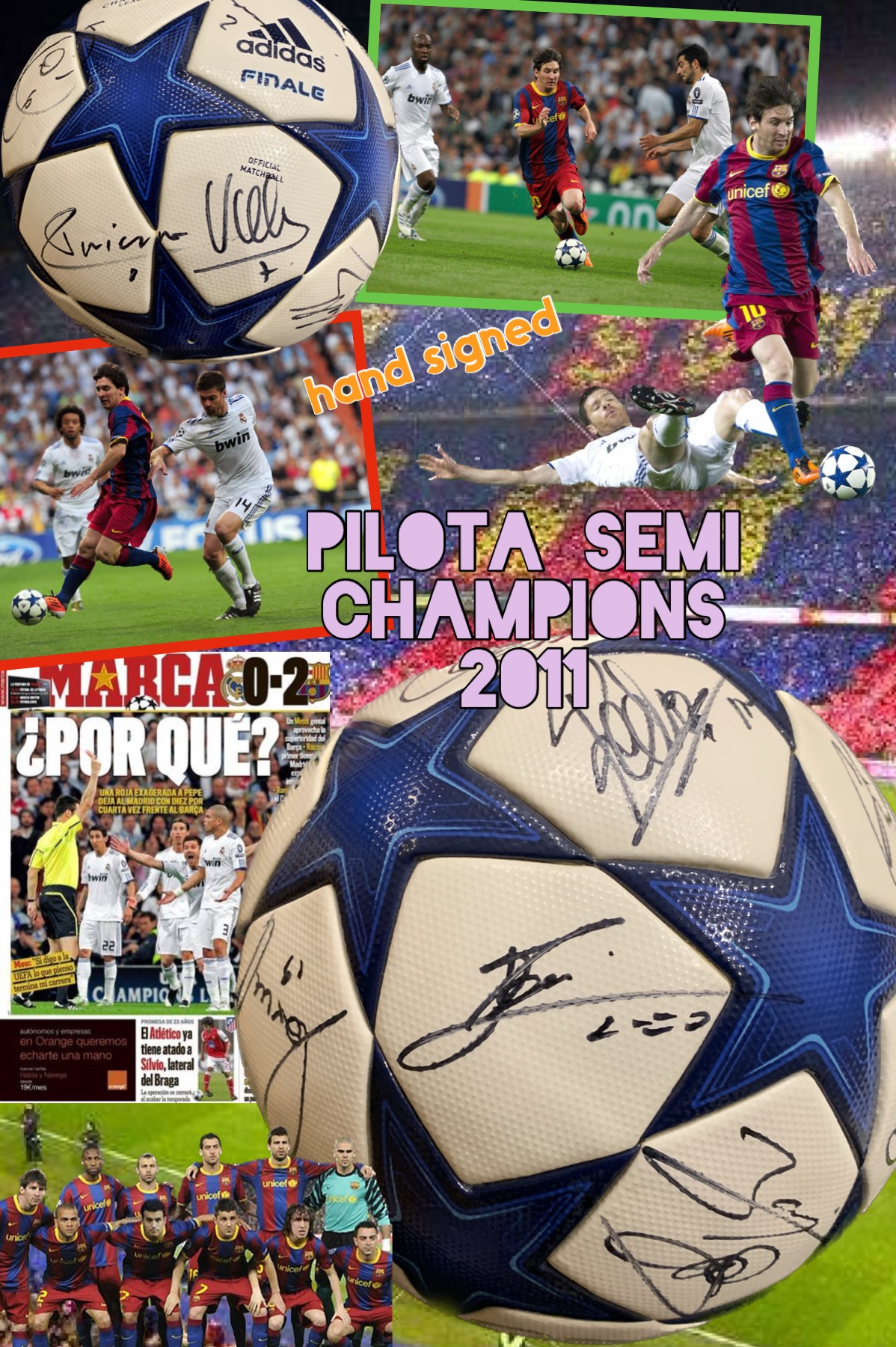 Pilota semifinals Champions 2011 adidas signed players (la de los por qués?)