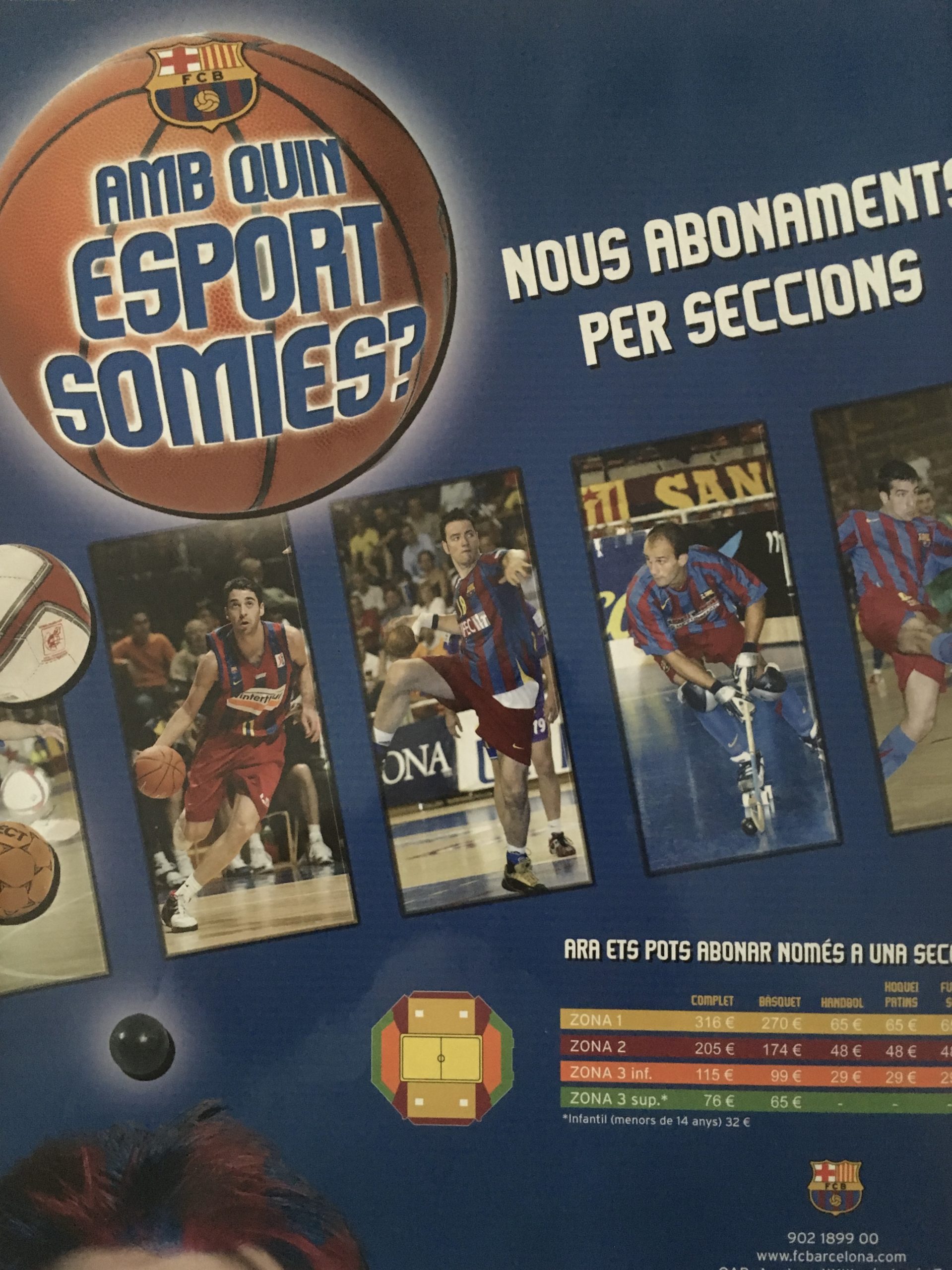 Revista Barça signada der Ronaldinho 2006