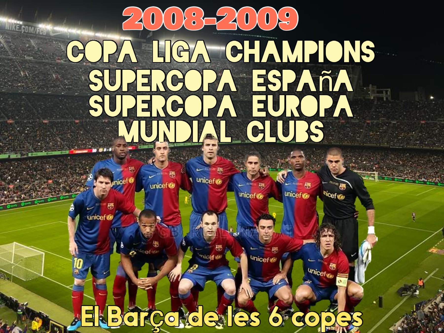 Temporada 2009-2010 FC Barcelona copa liga champions