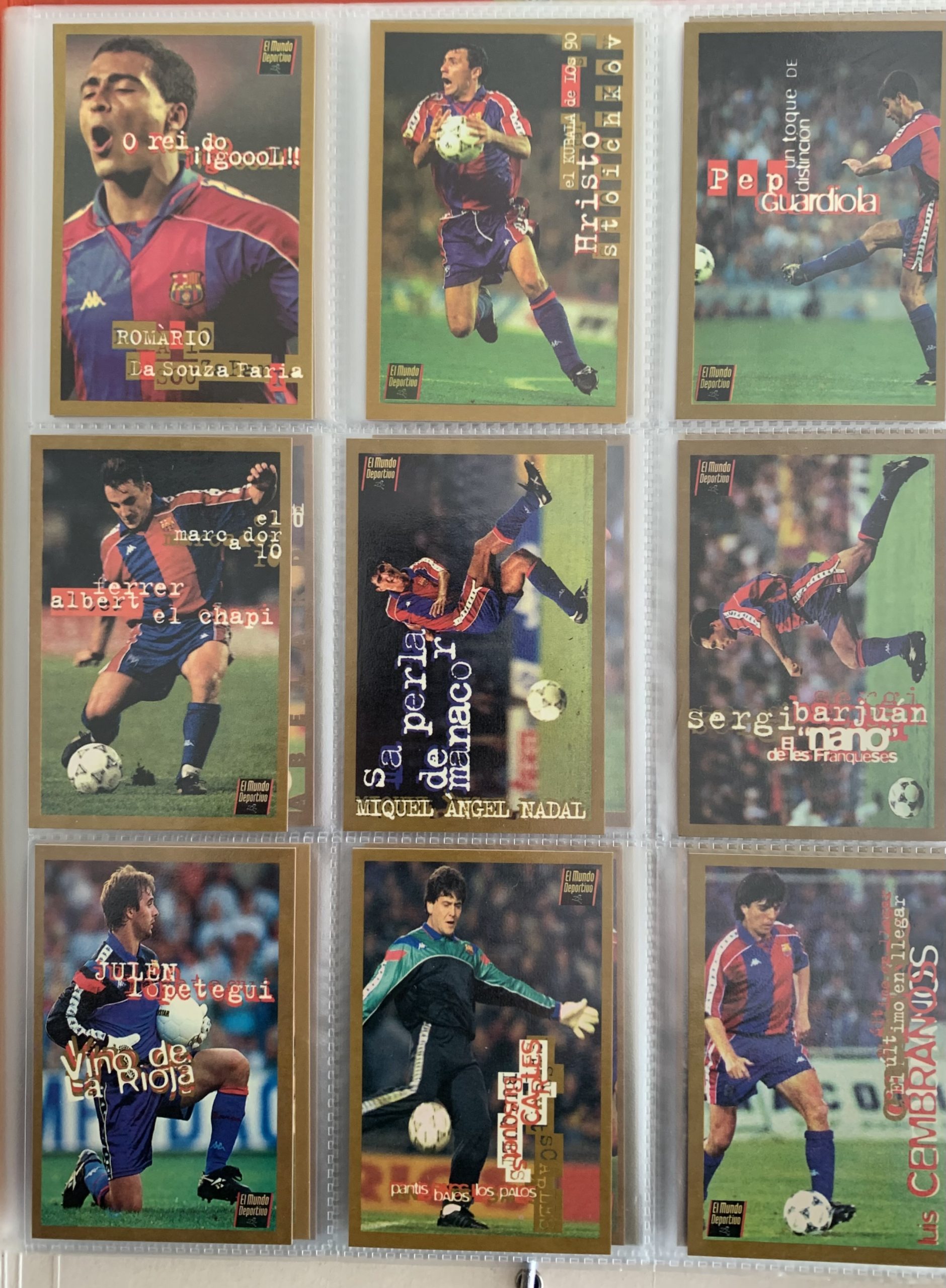 Àlbum de cromos Col·lecció barça 1999 el mundo deportivo
