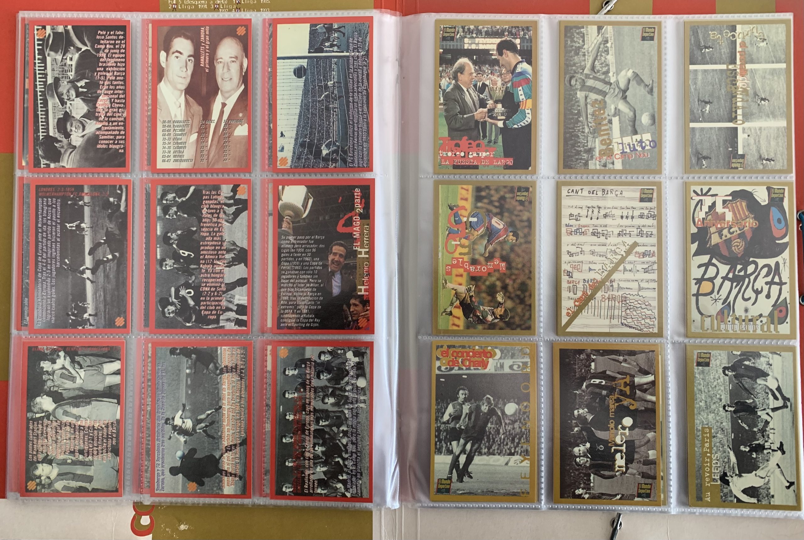 Àlbum de cromos Col·lecció barça 1999 el mundo deportivo