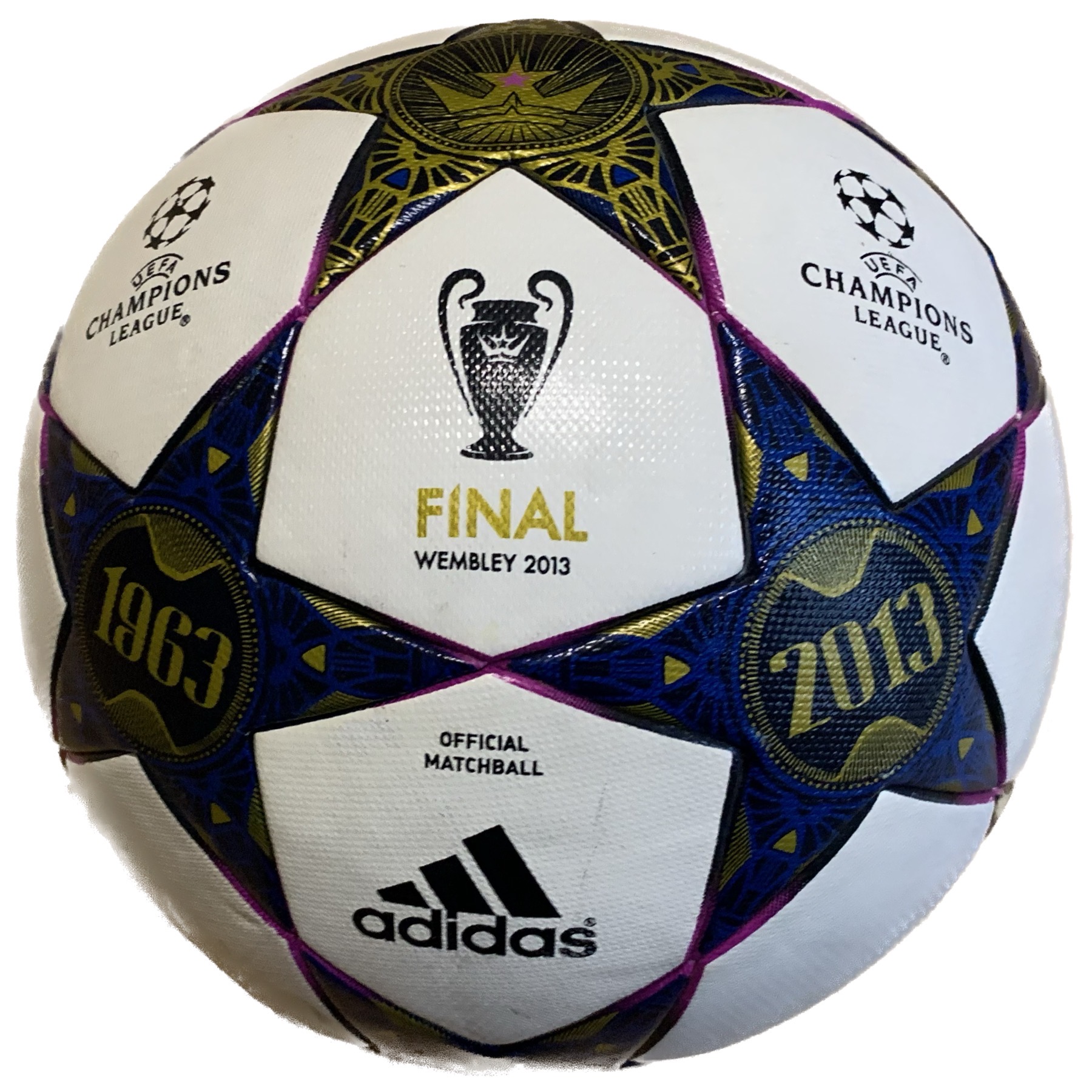 Pilota adidas finale Champions 2012-2013 FC Barcelona 4- A.C.Milan 0 - Messi 2 Villa Jordi Alba