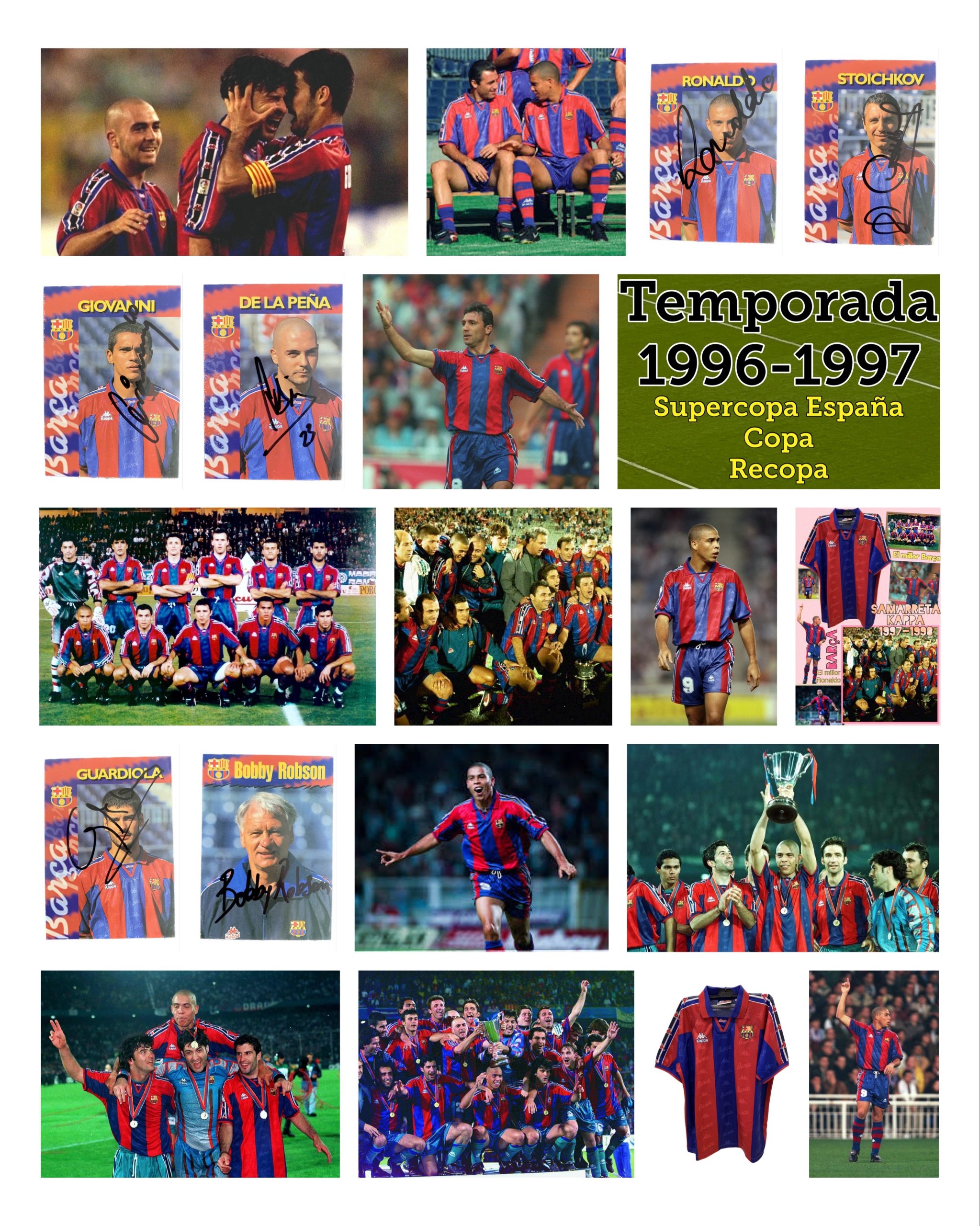 SAMARRETA KAPPA 1996-1997 FC BARCELONA