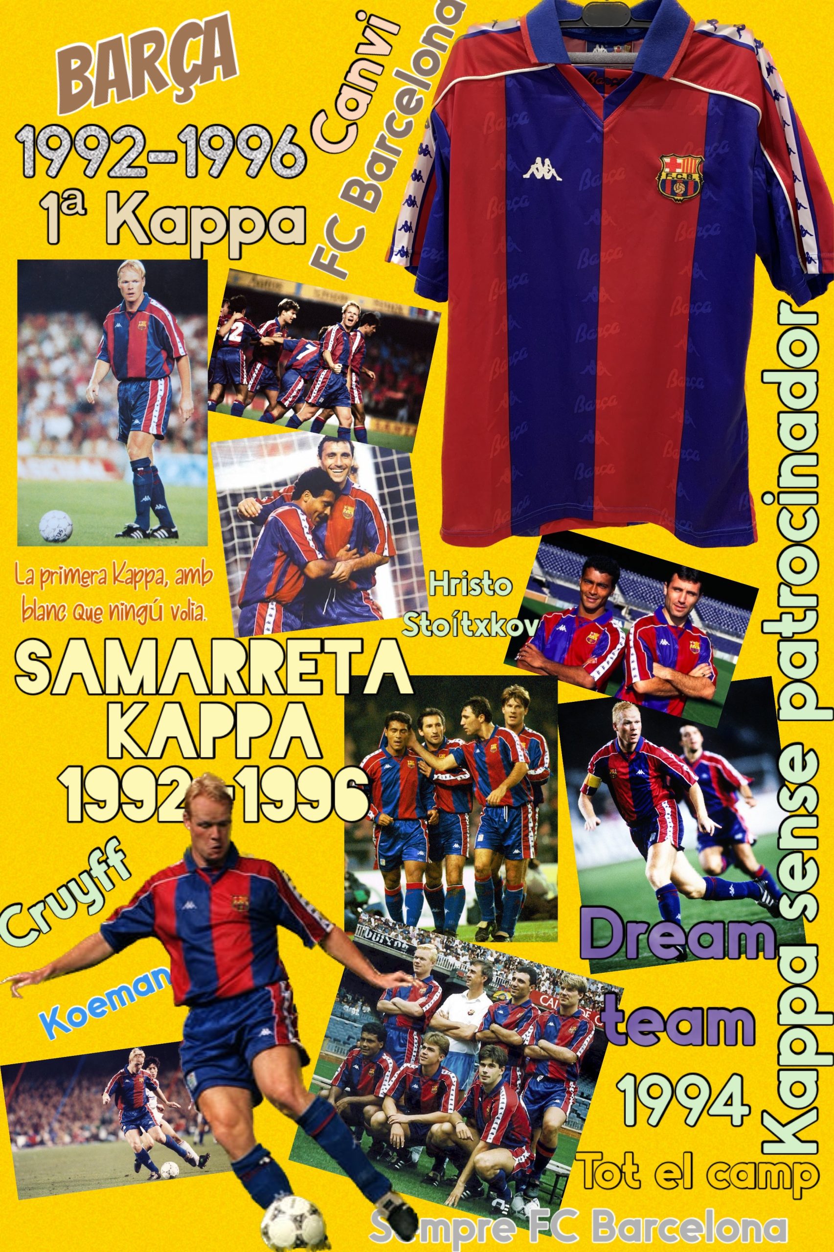 SAMARRETA KAPPA 1992-1996 FC BARCELONA