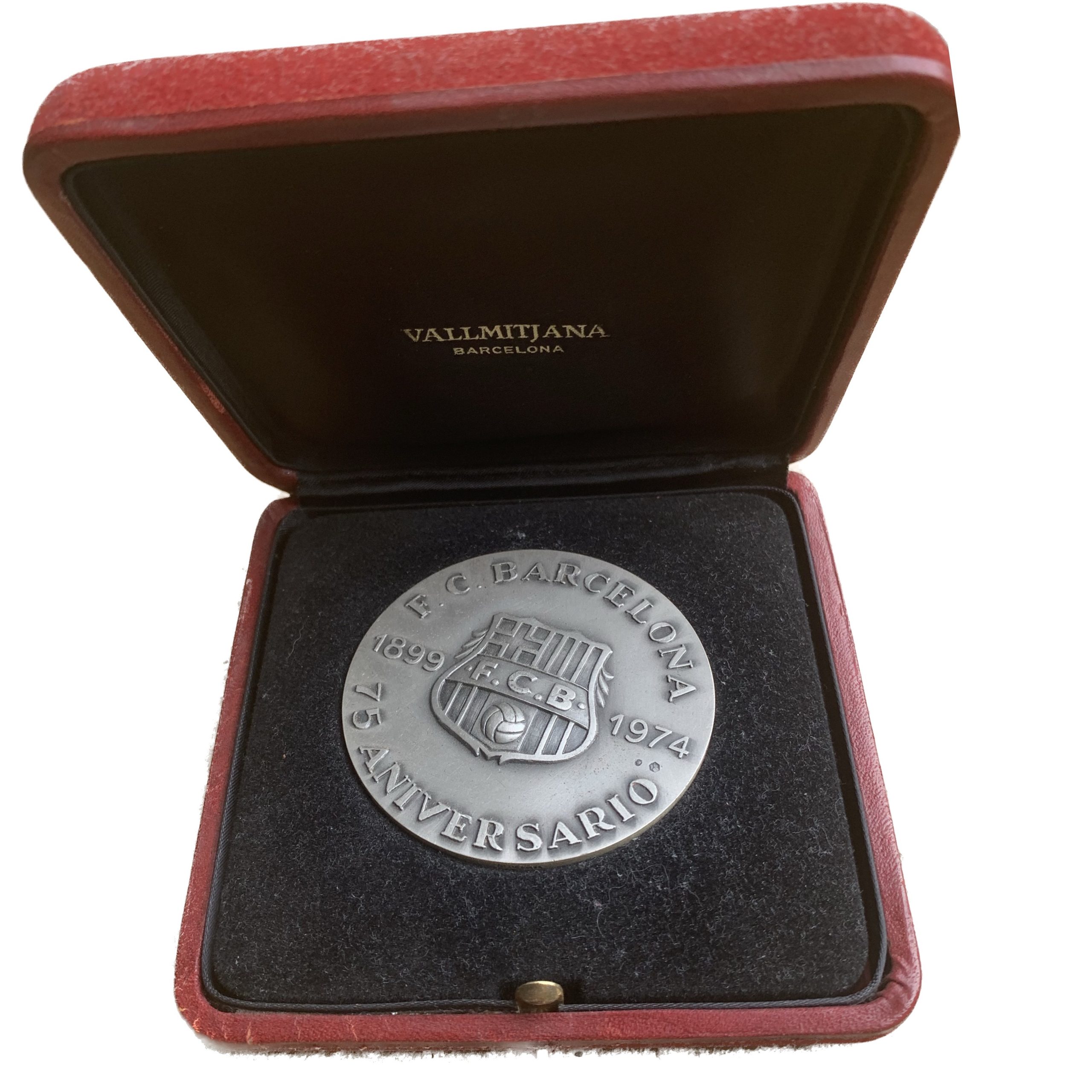 Medalla commemorativa 75è aniversari 1899-1974 FC Barcelona