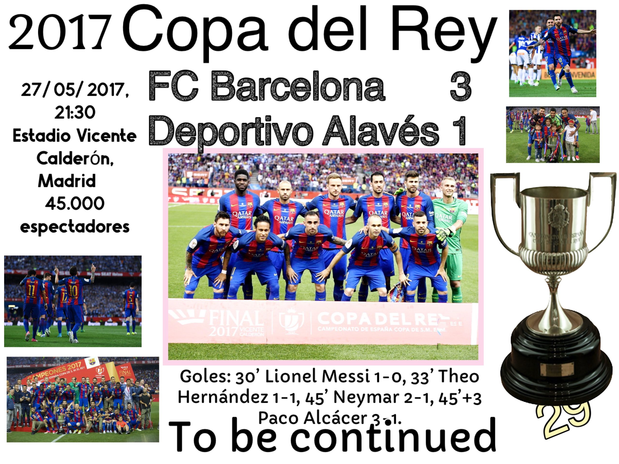 TEMPORADA 2016-2017 FC Barcelona Copa del Rey