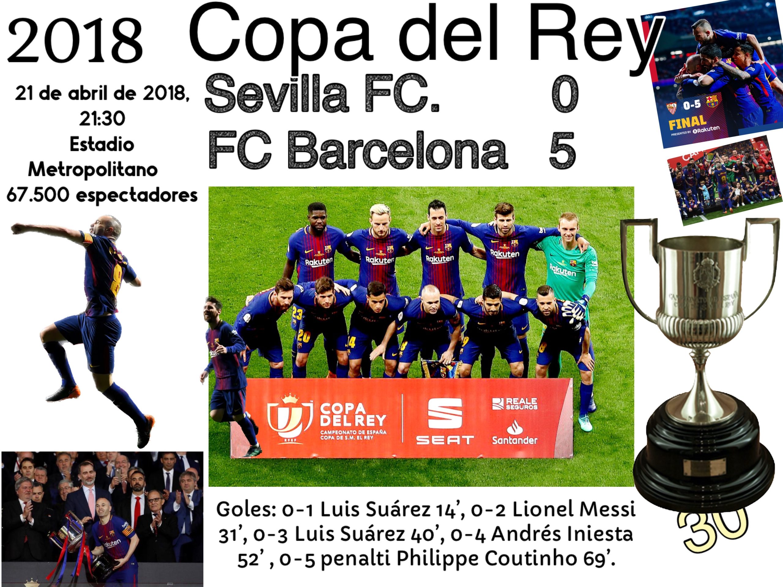 Temporada 2017-2018 FC Barcelona Copa / Liga