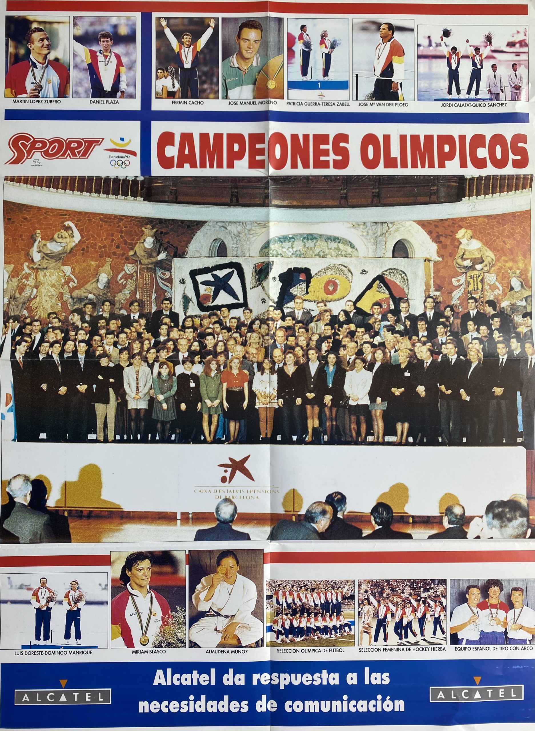 pòster Campeones Olimpicos 1992