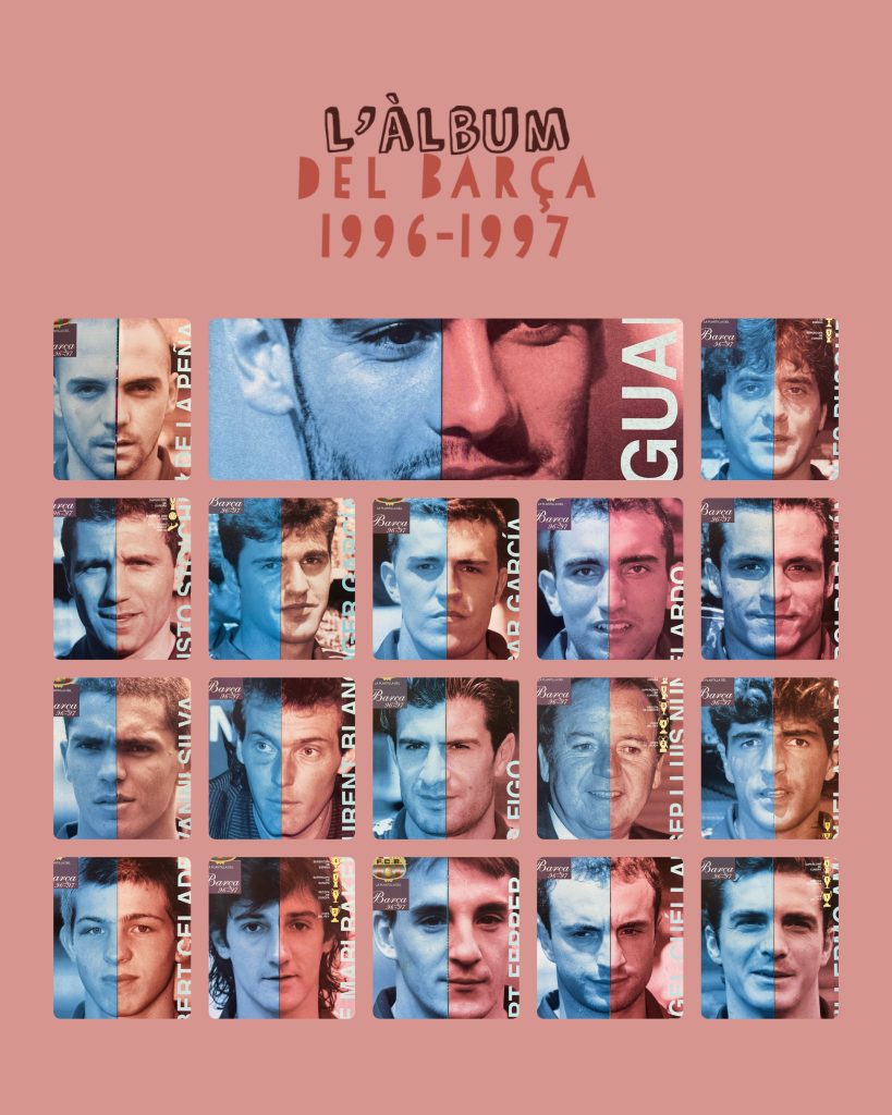 Fitxes del Barça 1996-1997 diari SPORT
