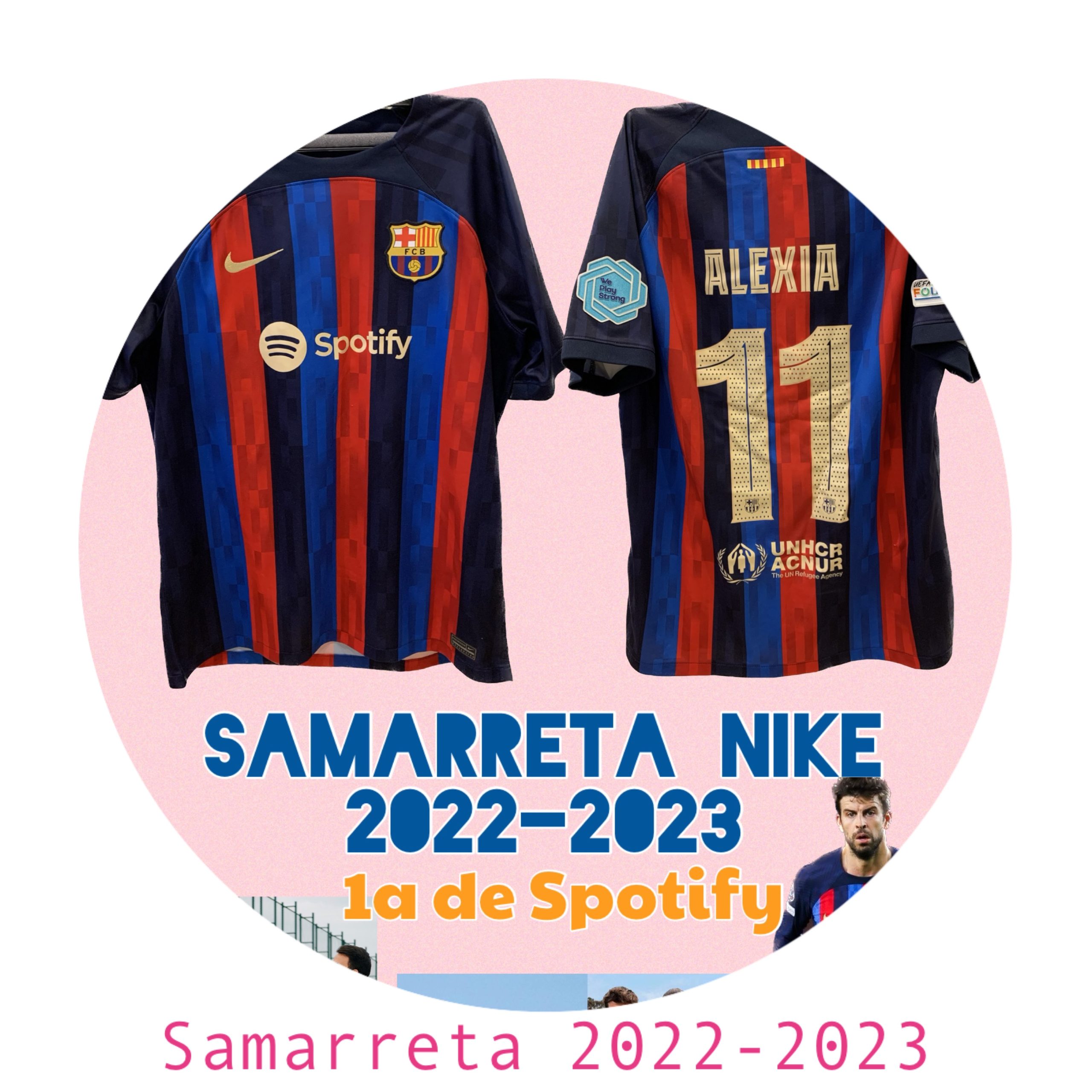 Samarreta Alexia Nike FC Barcelona Temporada 2022-2023