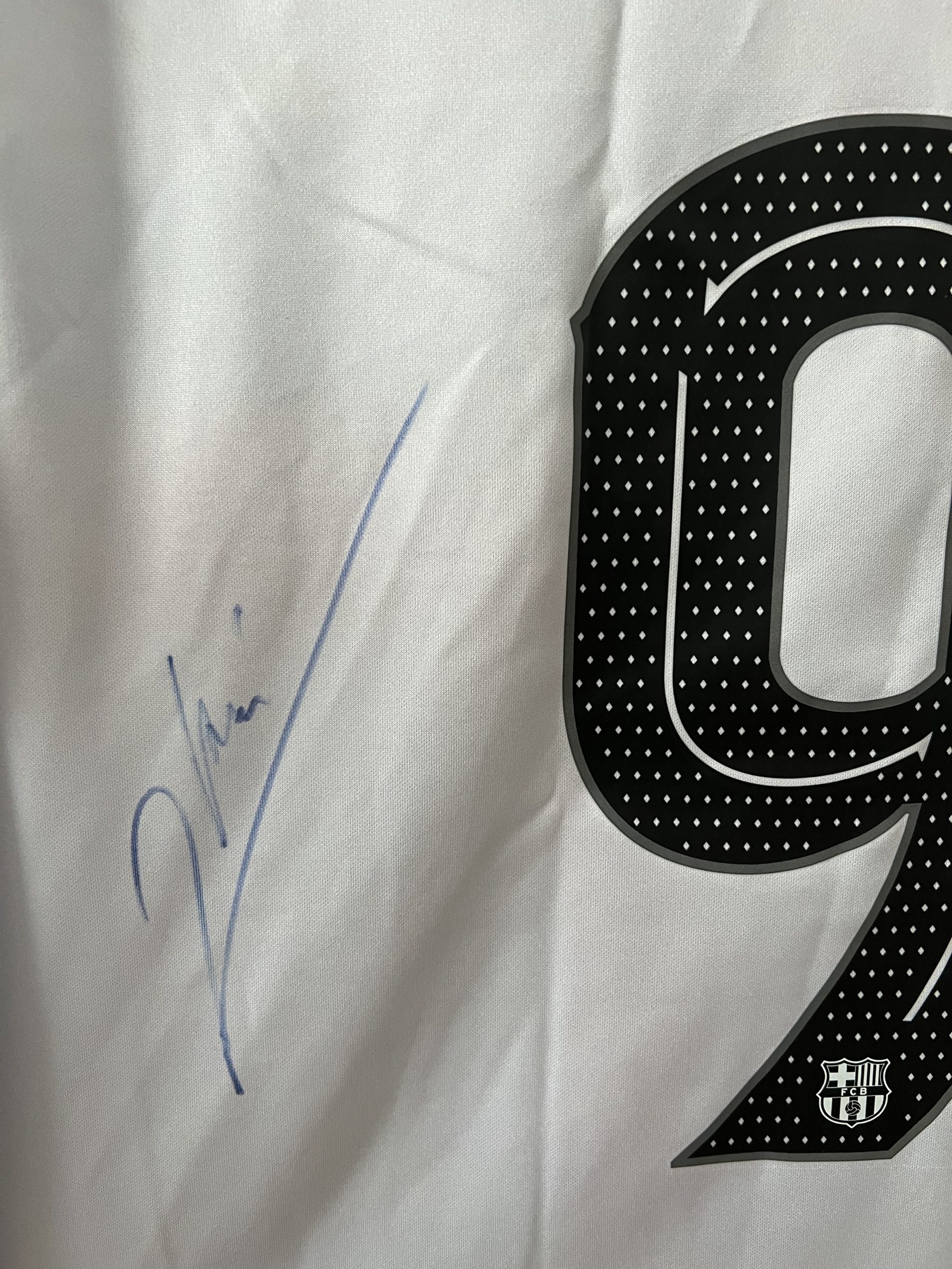 Samarreta Nike 2022/23 away Lewandpwski hand signed FC Barcelona