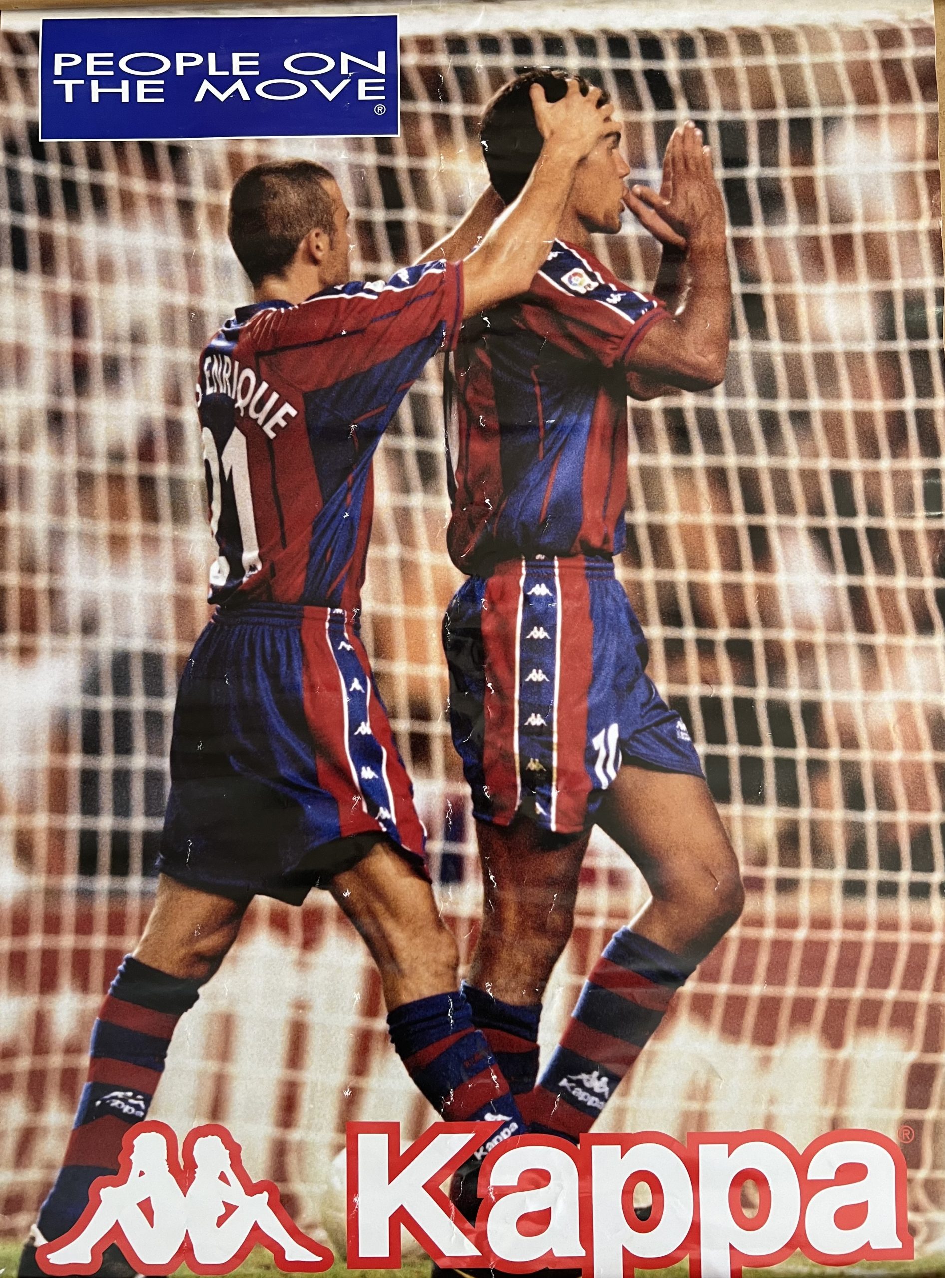 Luis Enrique / Giovanni pòster 1997 Kappa