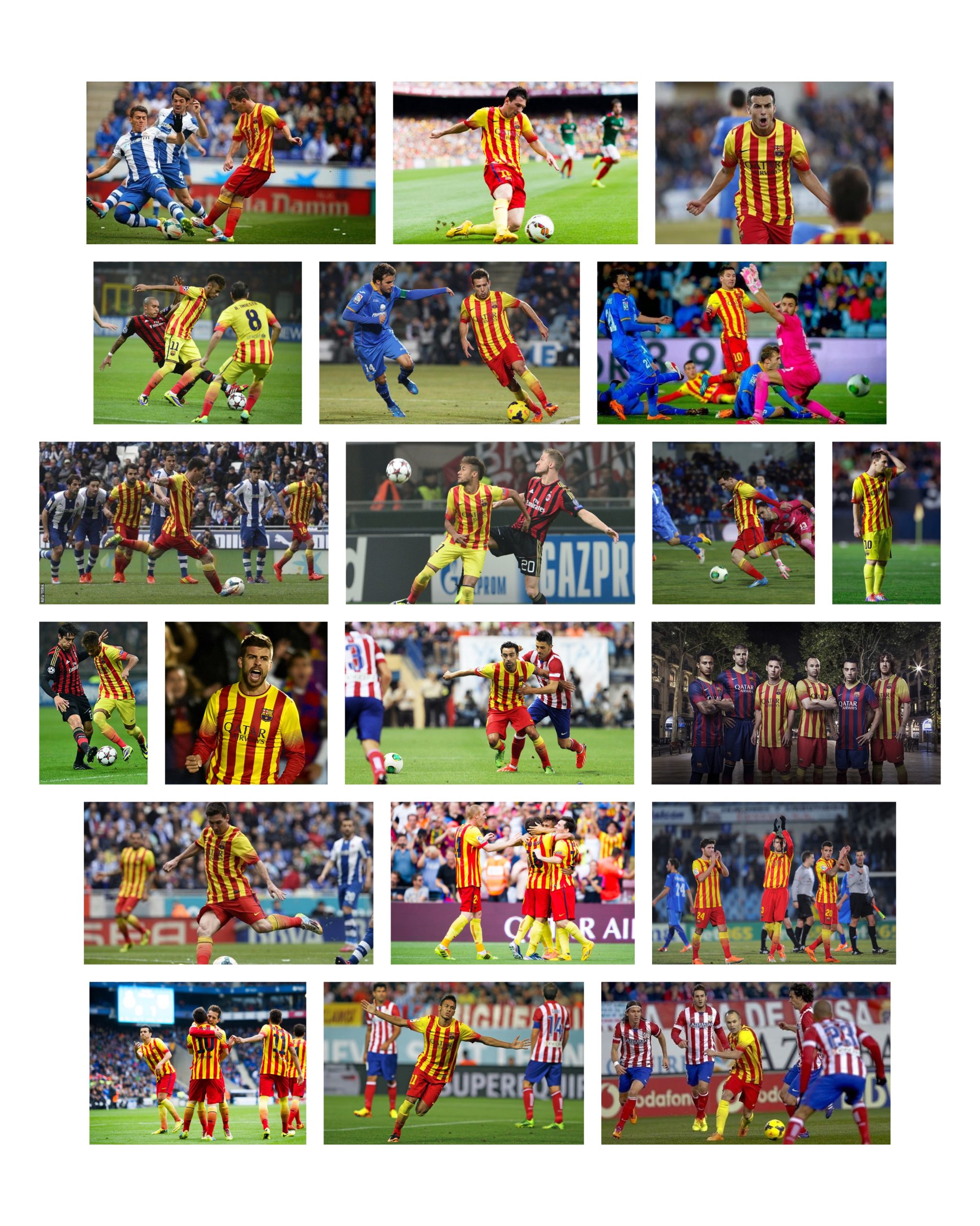 Samarreta Nike away 2013-2014 Barça senyera