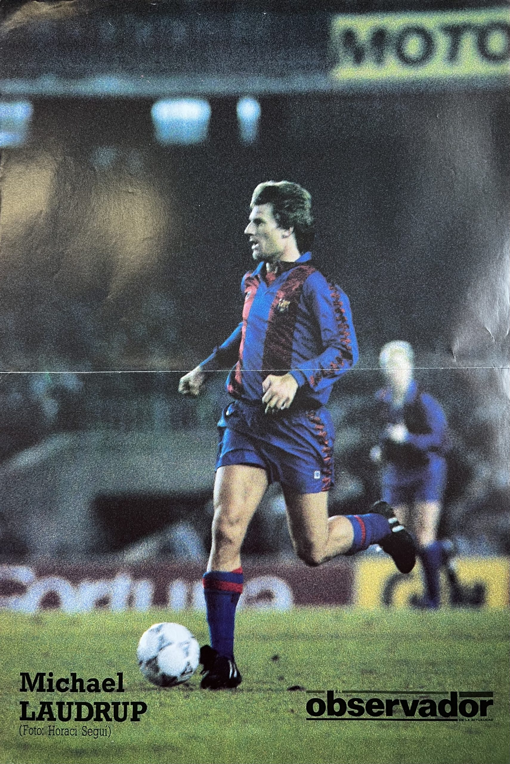 Michael Laudrup pòster diari observador 1992