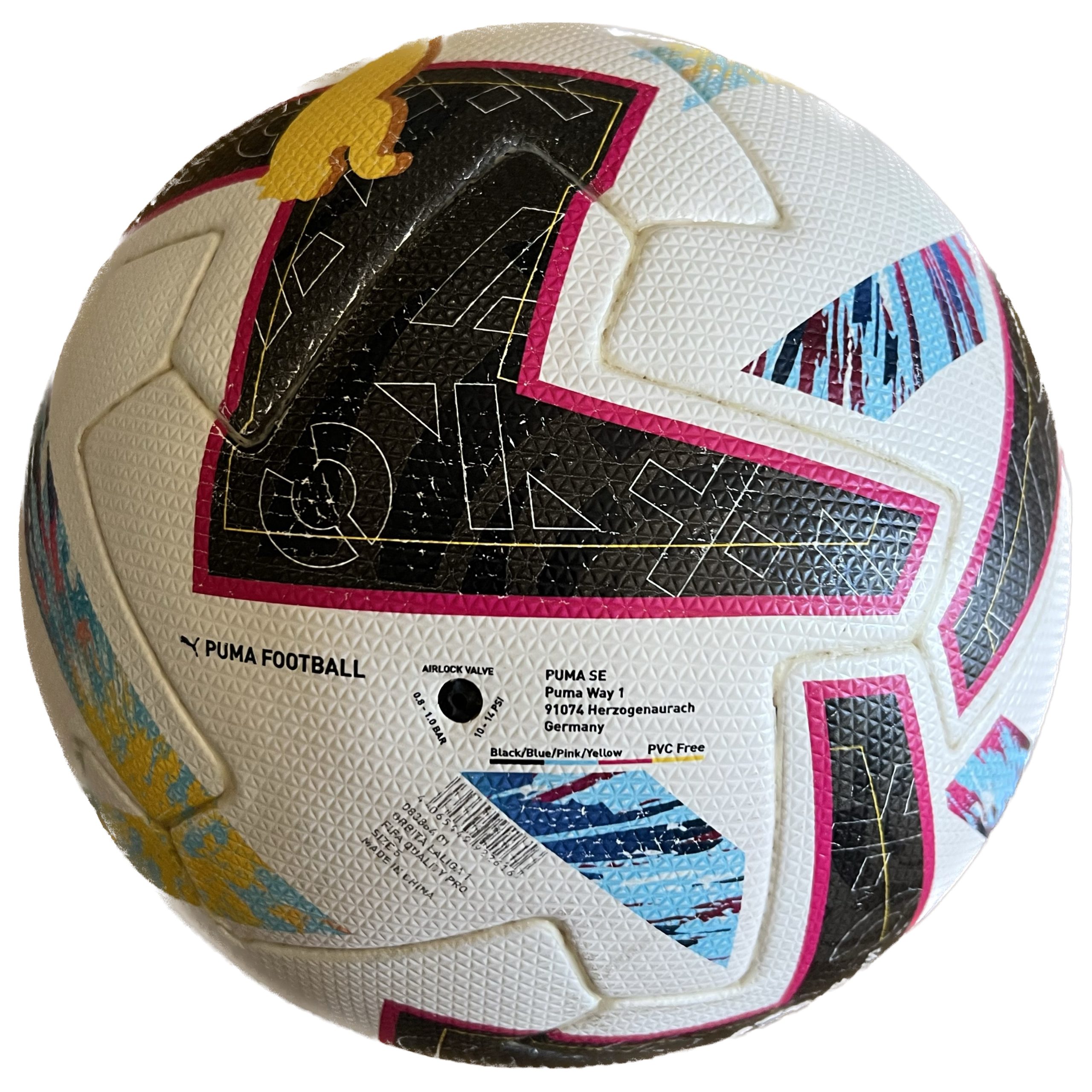 Pilota puma 1ª liga de Xavi entrenador 2022-2023 FC Barcelona de partit 