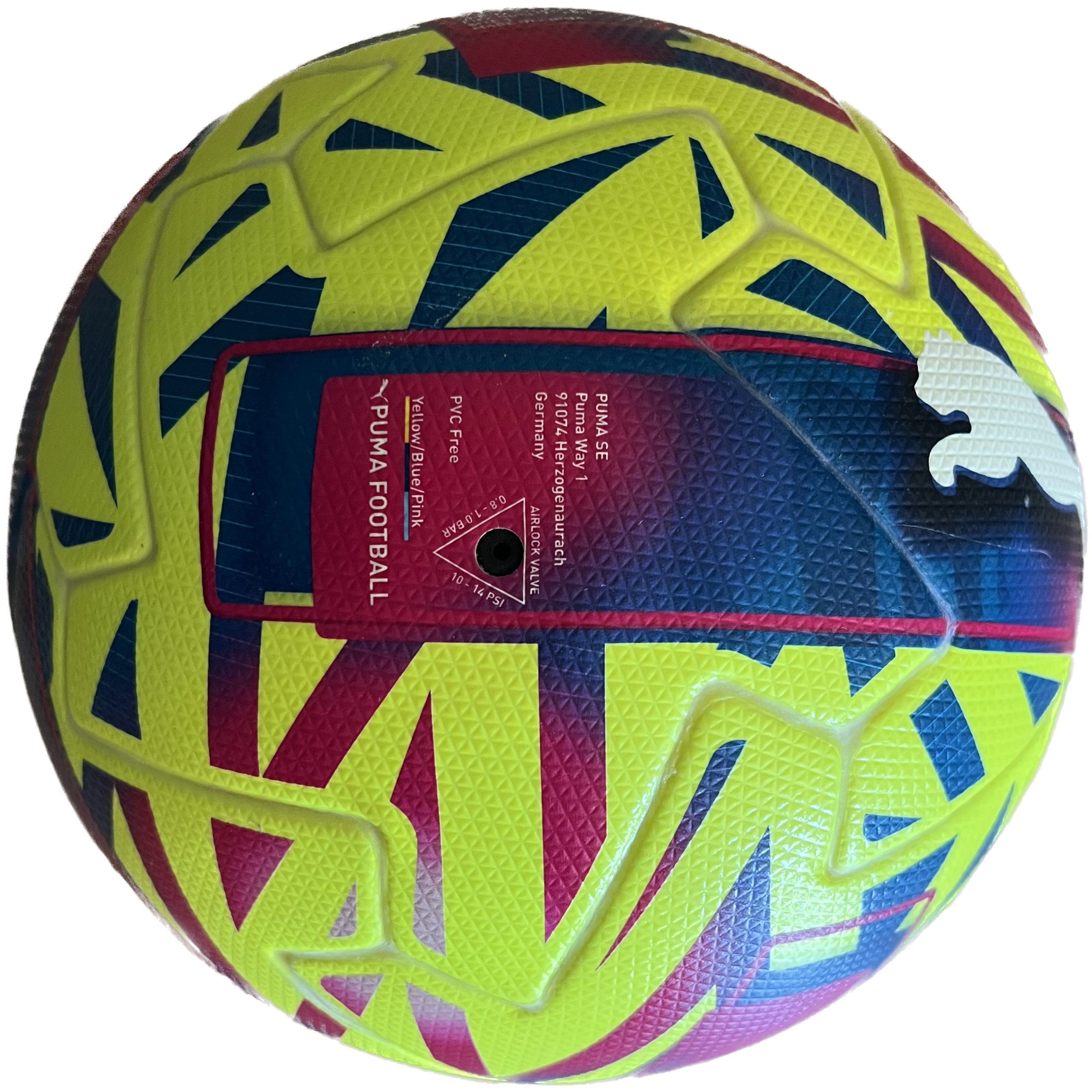 Pilota puma 1ª liga de Xavi entrenador 2022-2023 FC Barcelona de partit away (groga)