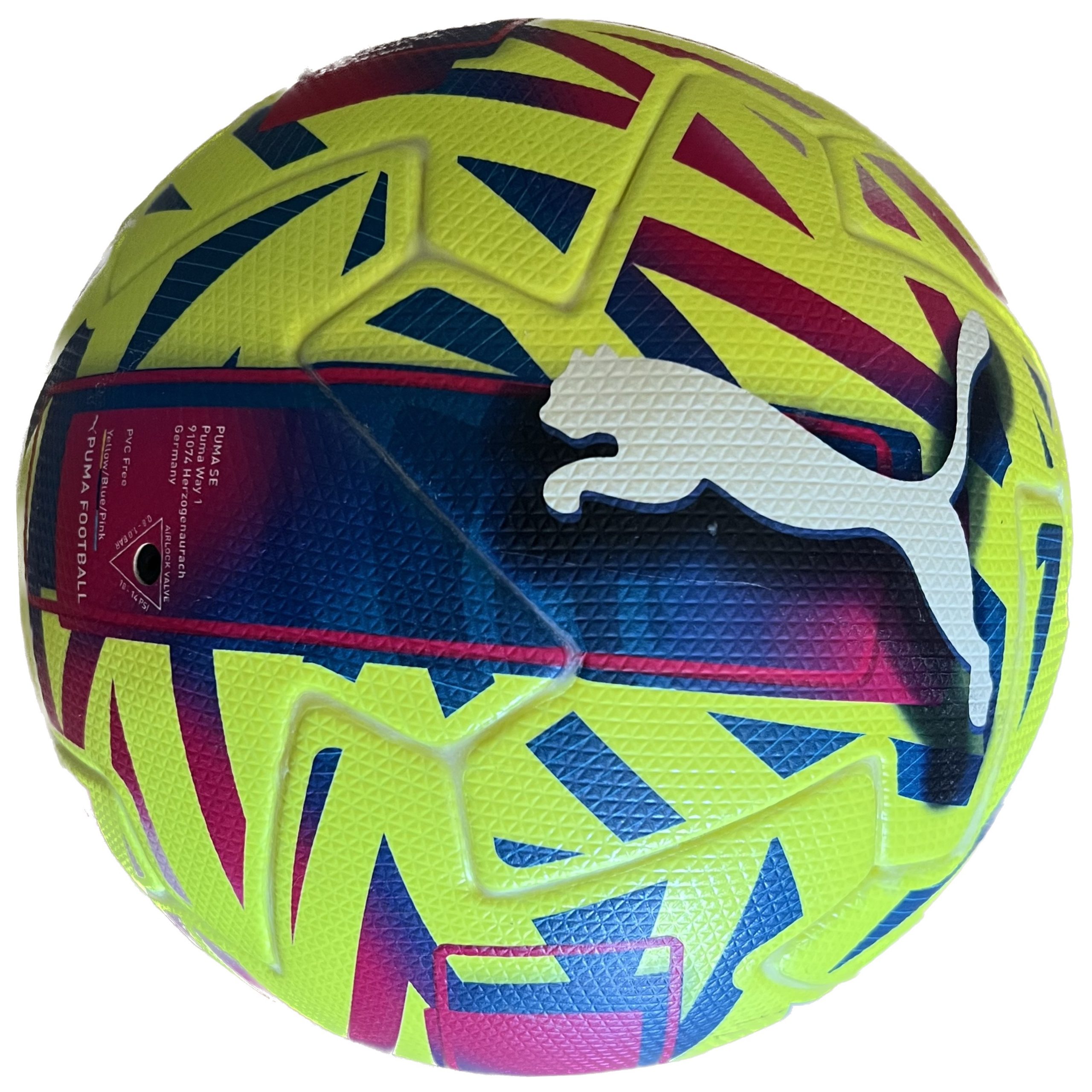 Pilota puma 1ª liga de Xavi entrenador 2022-2023 FC Barcelona de partit away (groga)