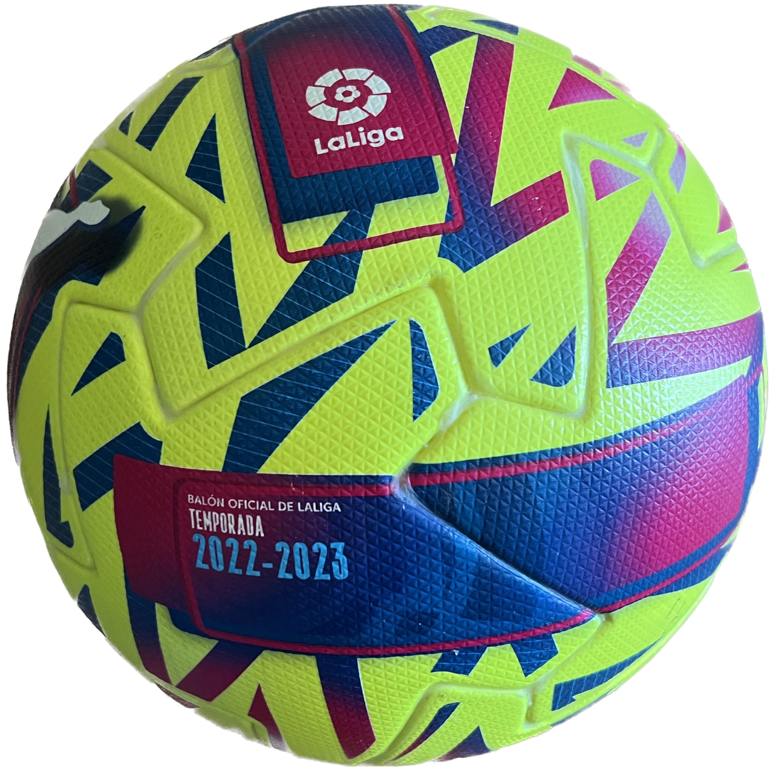 Pilota puma 1ª liga de Xavi entrenador 2022-2023 FC Barcelona de partit away (groga)
