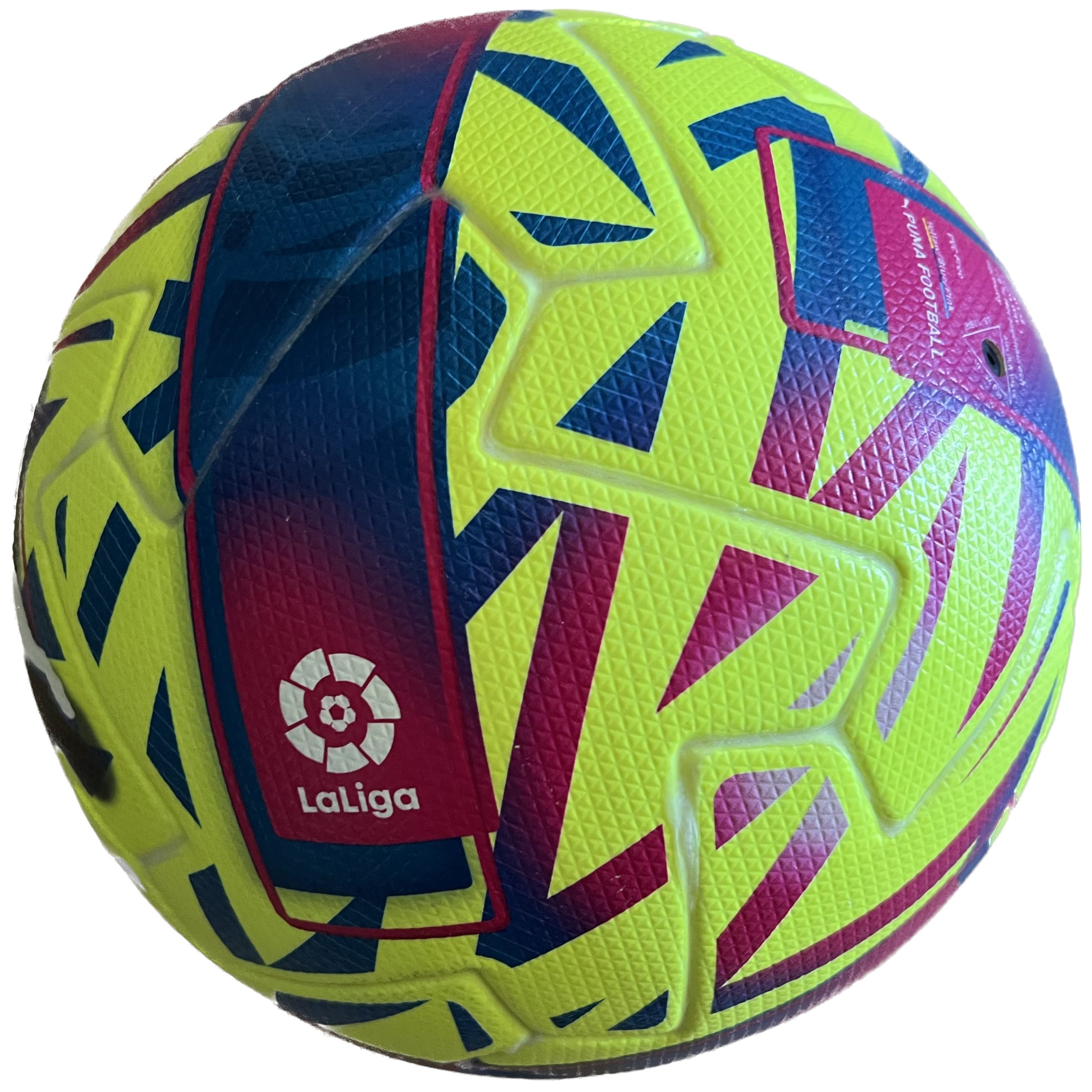 Pilota puma 1ª liga de Xavi entrenador 2022-2023 FC Barcelona de partit away (groga)