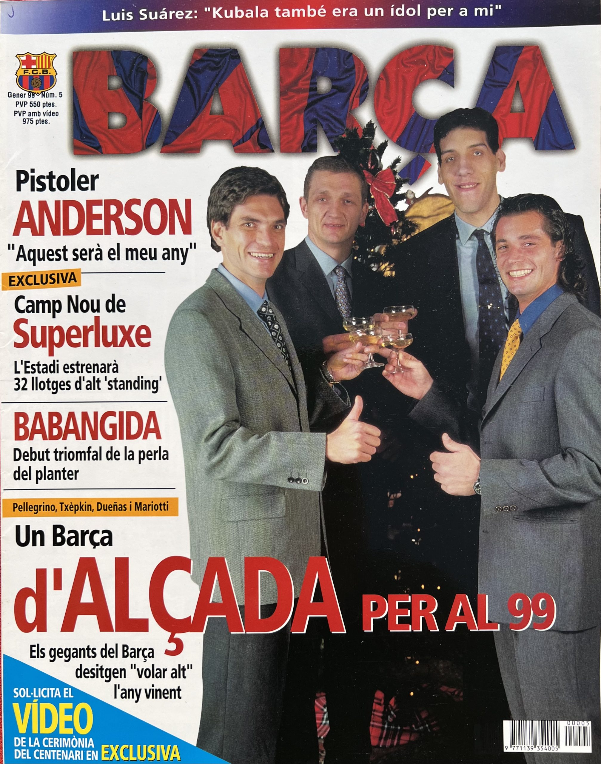 Revista Barça Gener 1999 - Nº5