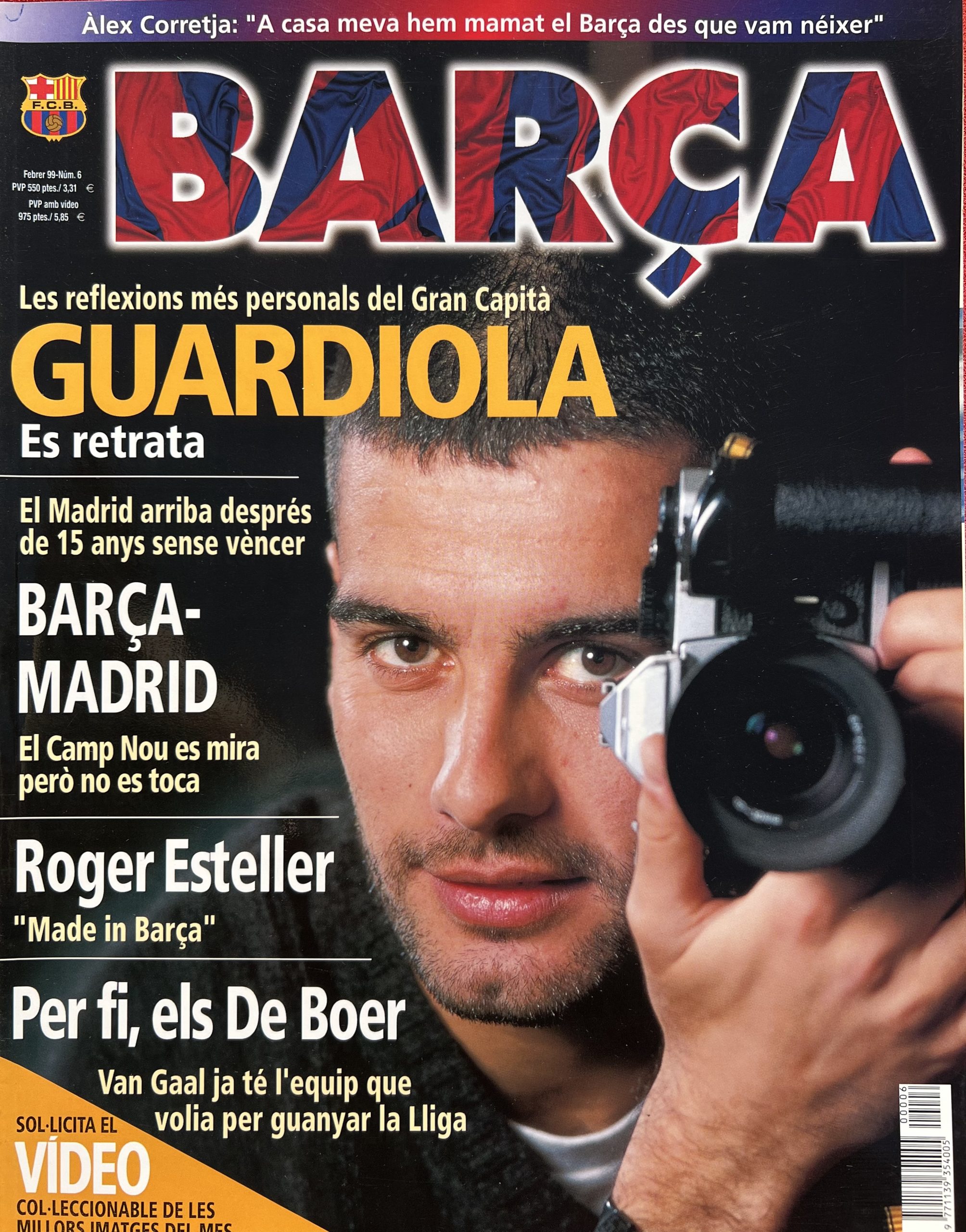 Revista Barça febrer 1999 - Nº6
