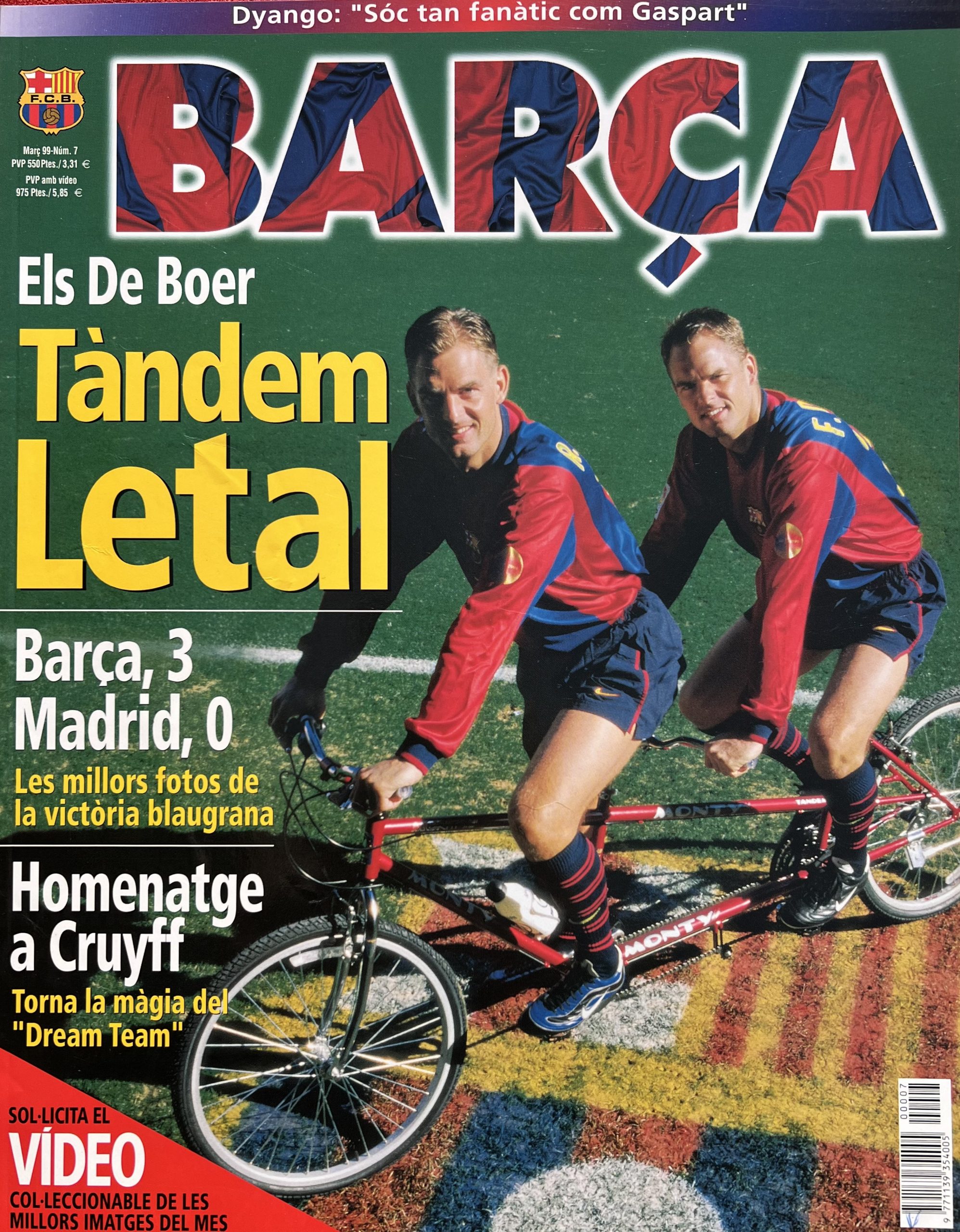 Revista Barça març 1999 - Nº7