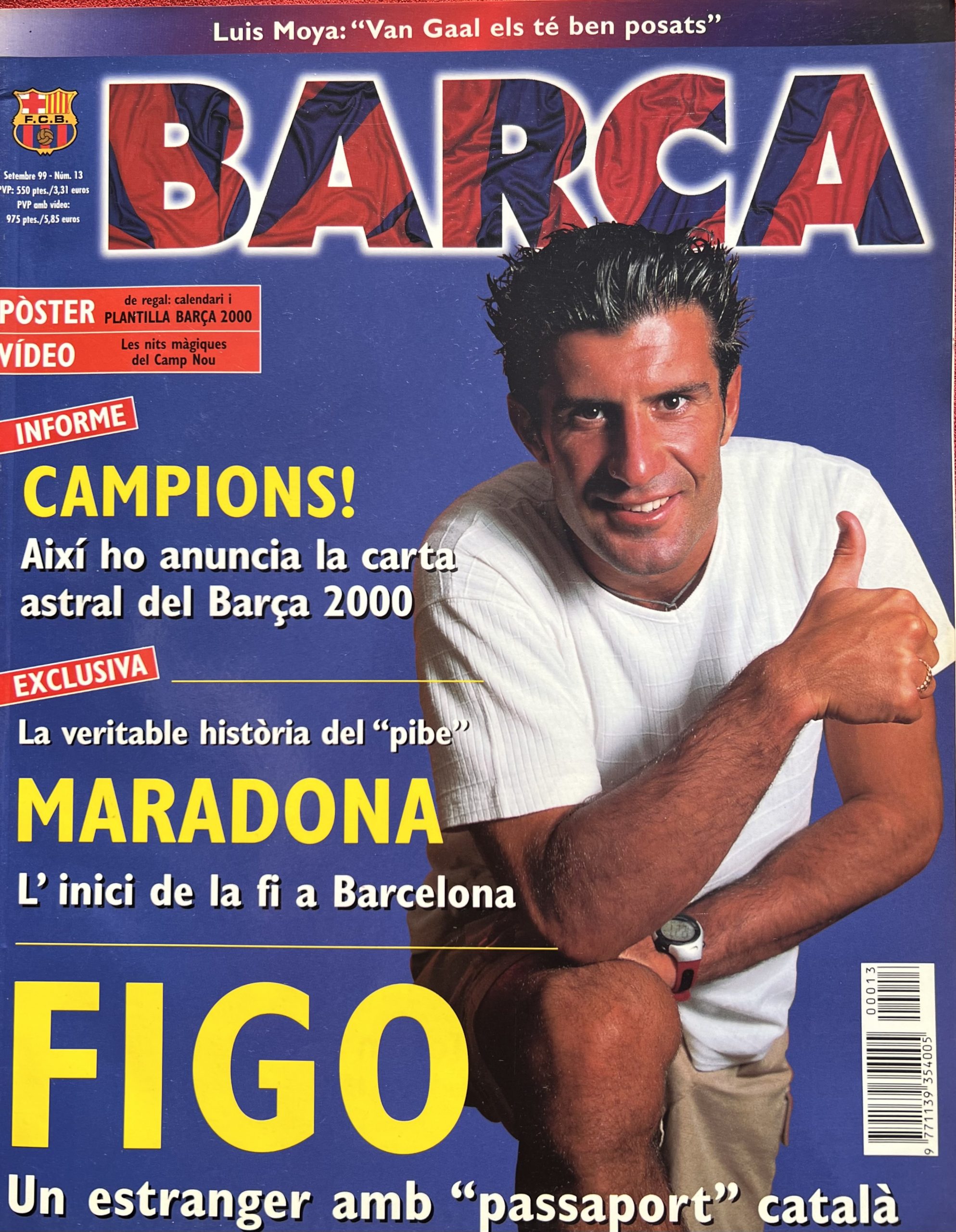 Revista Barça setembre 1999 - Nº13