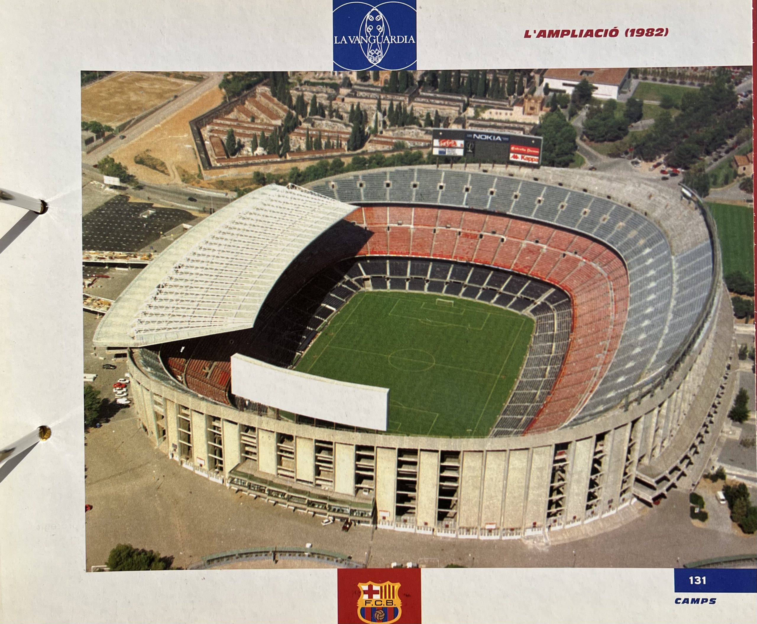 Camp Nou durant el Mundial d'Espanya 1982, estadi de la inauguració