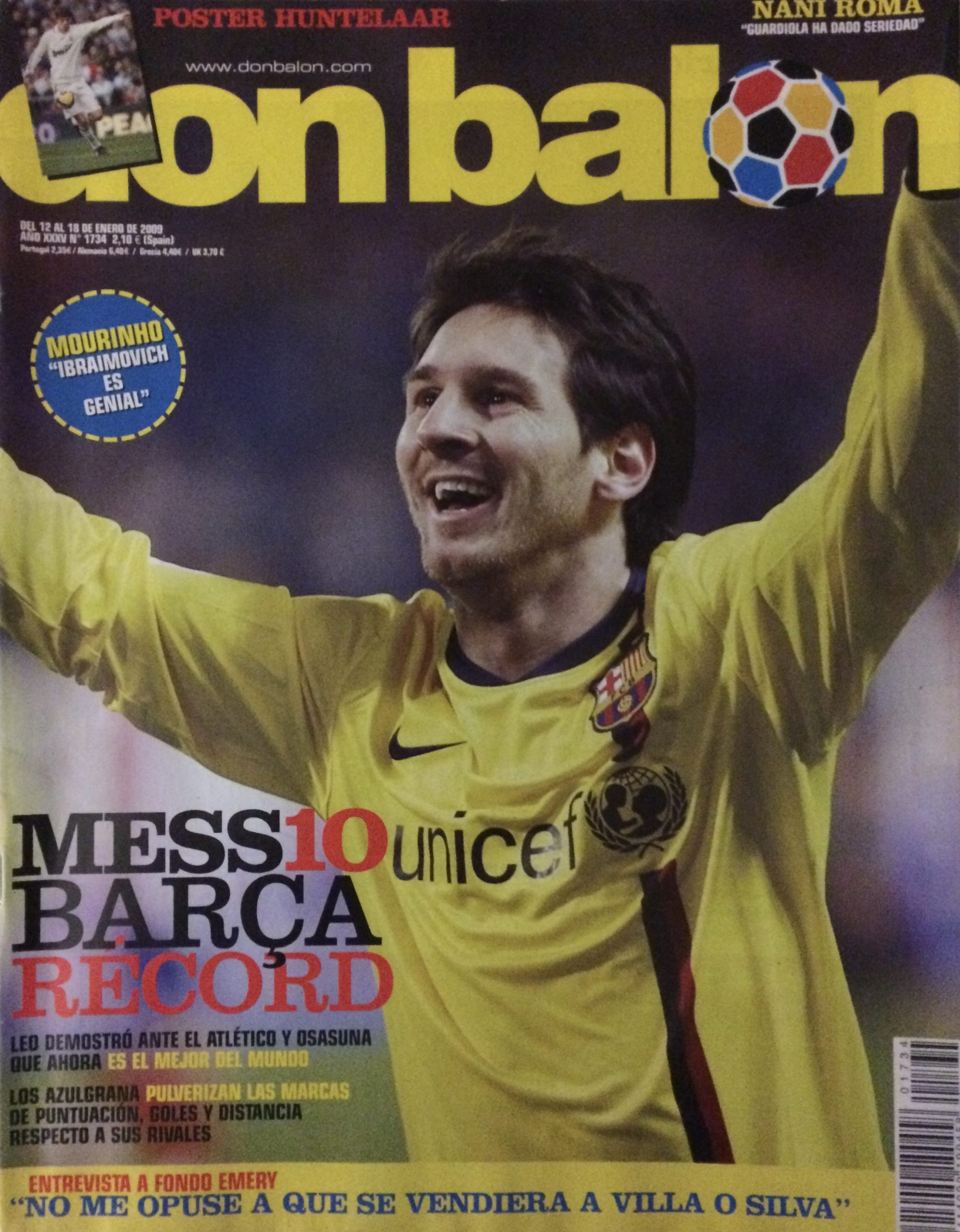Don Balon Messi 18/01/2009